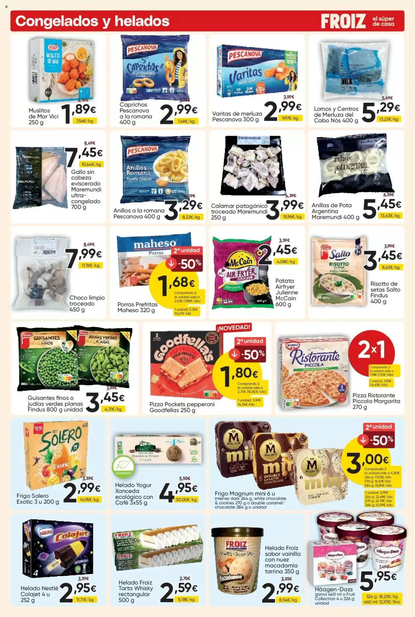 Folleto promocional de FROIZ válido desde el 15/09/2026 - Página 4.
