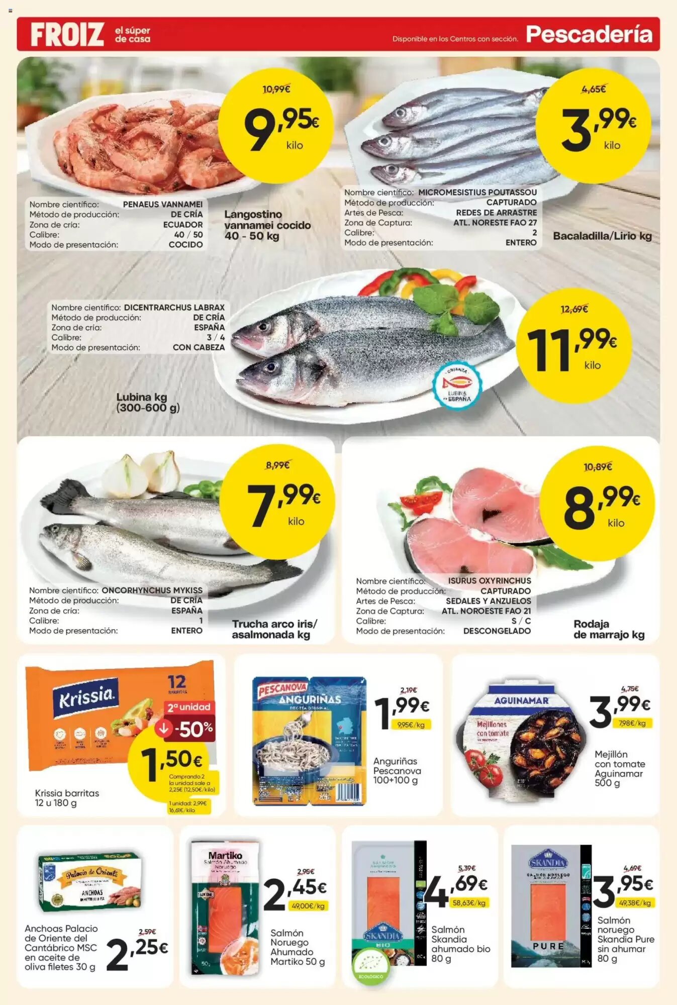 Folleto promocional de FROIZ válido desde el 15/09/2026 - Página 5.