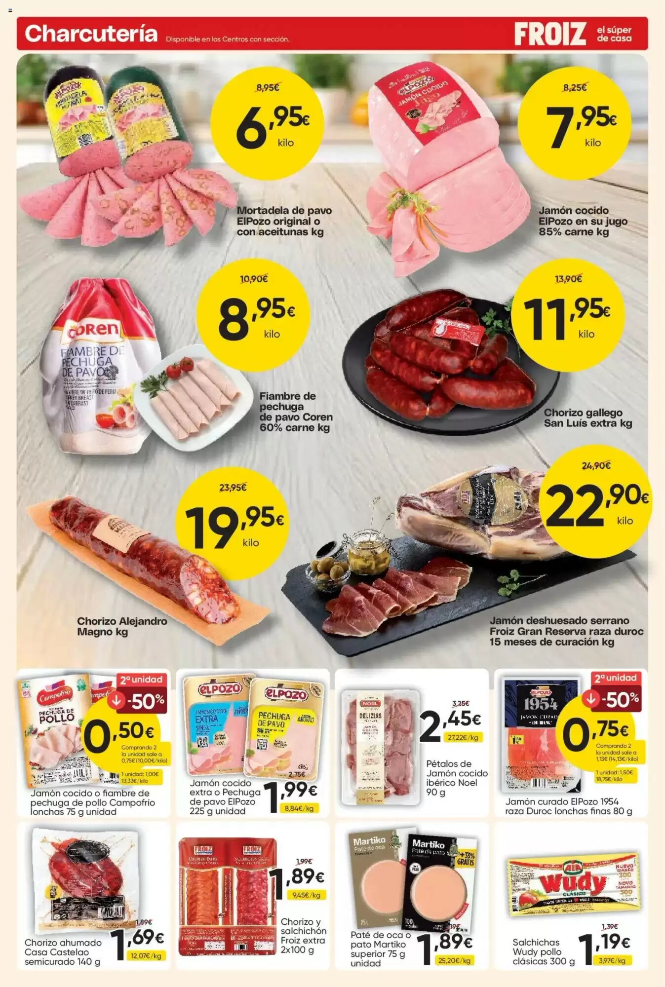 Folleto promocional de FROIZ válido desde el 15/09/2026 - Página 6.