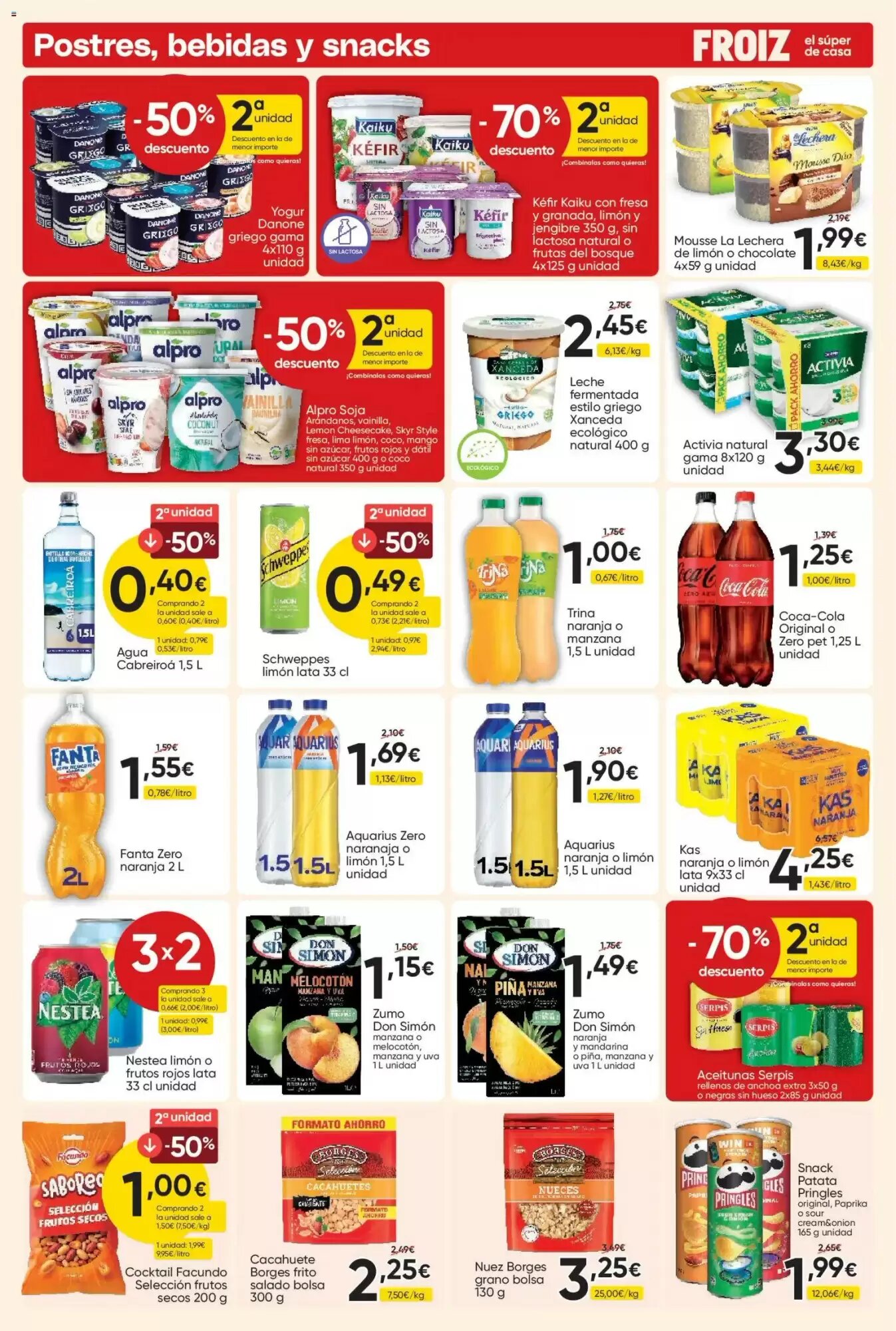 Folleto promocional de FROIZ válido desde el 15/09/2026 - Página 8.