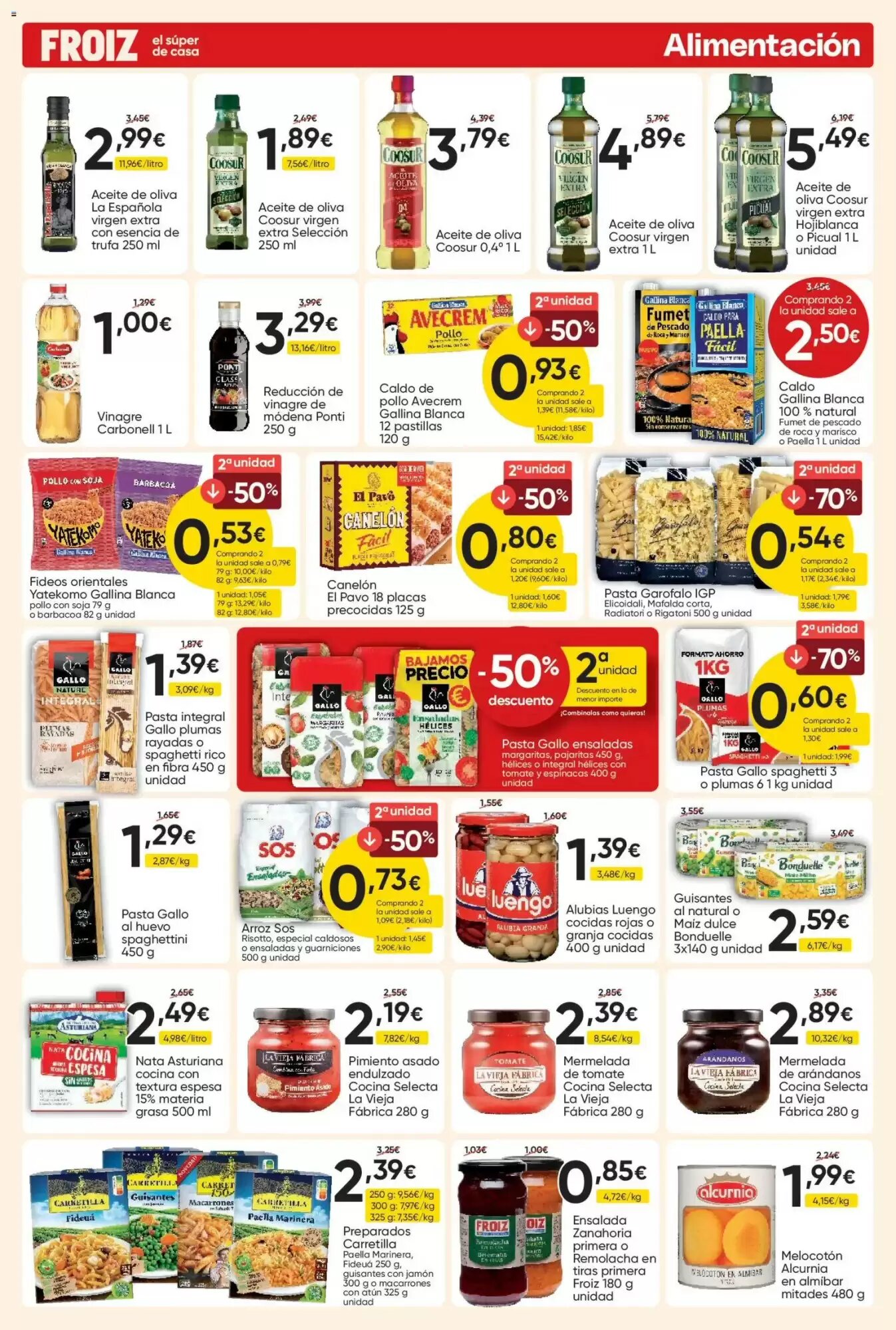 Folleto promocional de FROIZ válido desde el 15/09/2026 - Página 9.