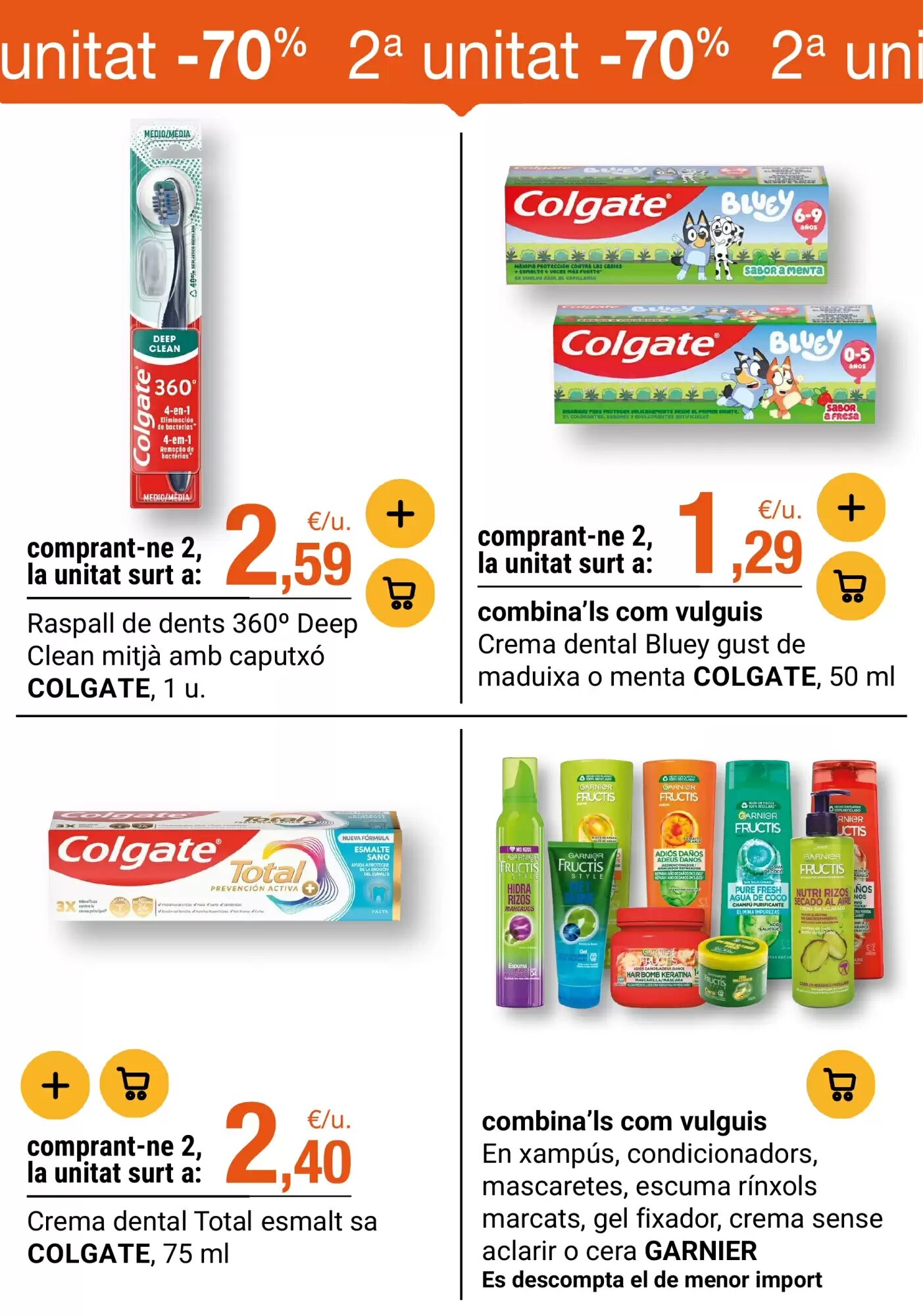 Folleto promocional de BonpreuEsclat válido desde el 15/09/2026 - Página 19.