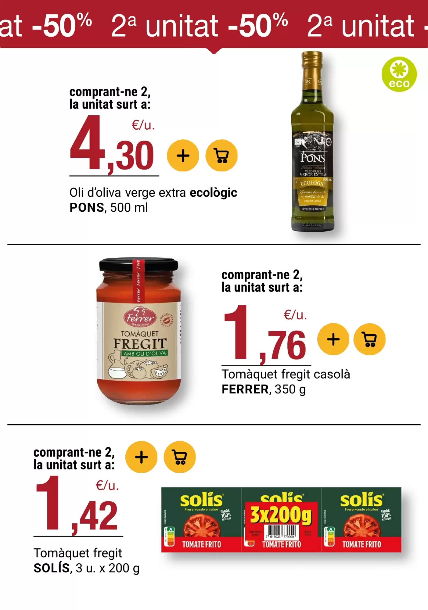 Folleto promocional de BonpreuEsclat válido desde el 15/09/2026 - Página 23.