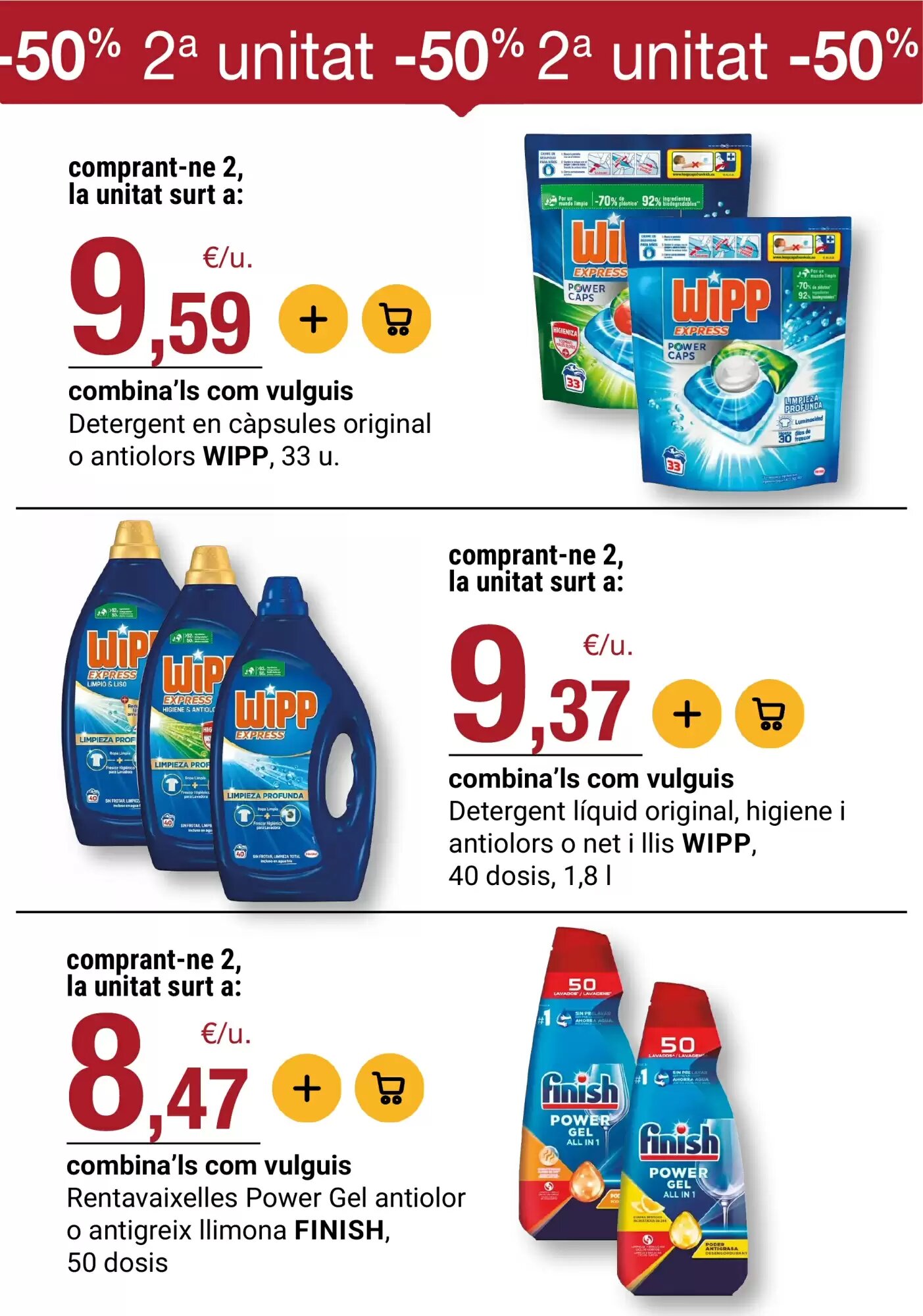 Folleto promocional de BonpreuEsclat válido desde el 15/09/2026 - Página 50.