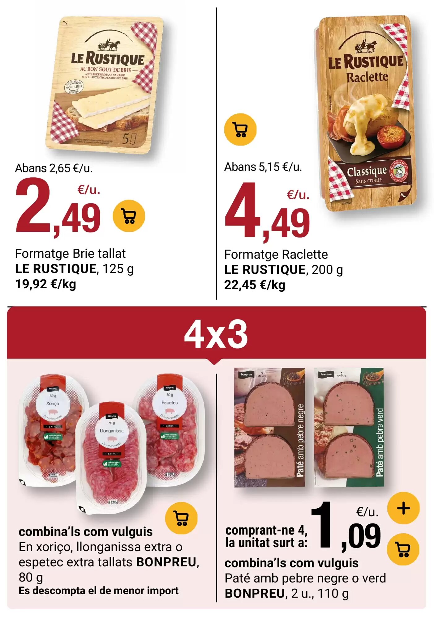 Folleto promocional de BonpreuEsclat válido desde el 15/09/2026 - Página 75.