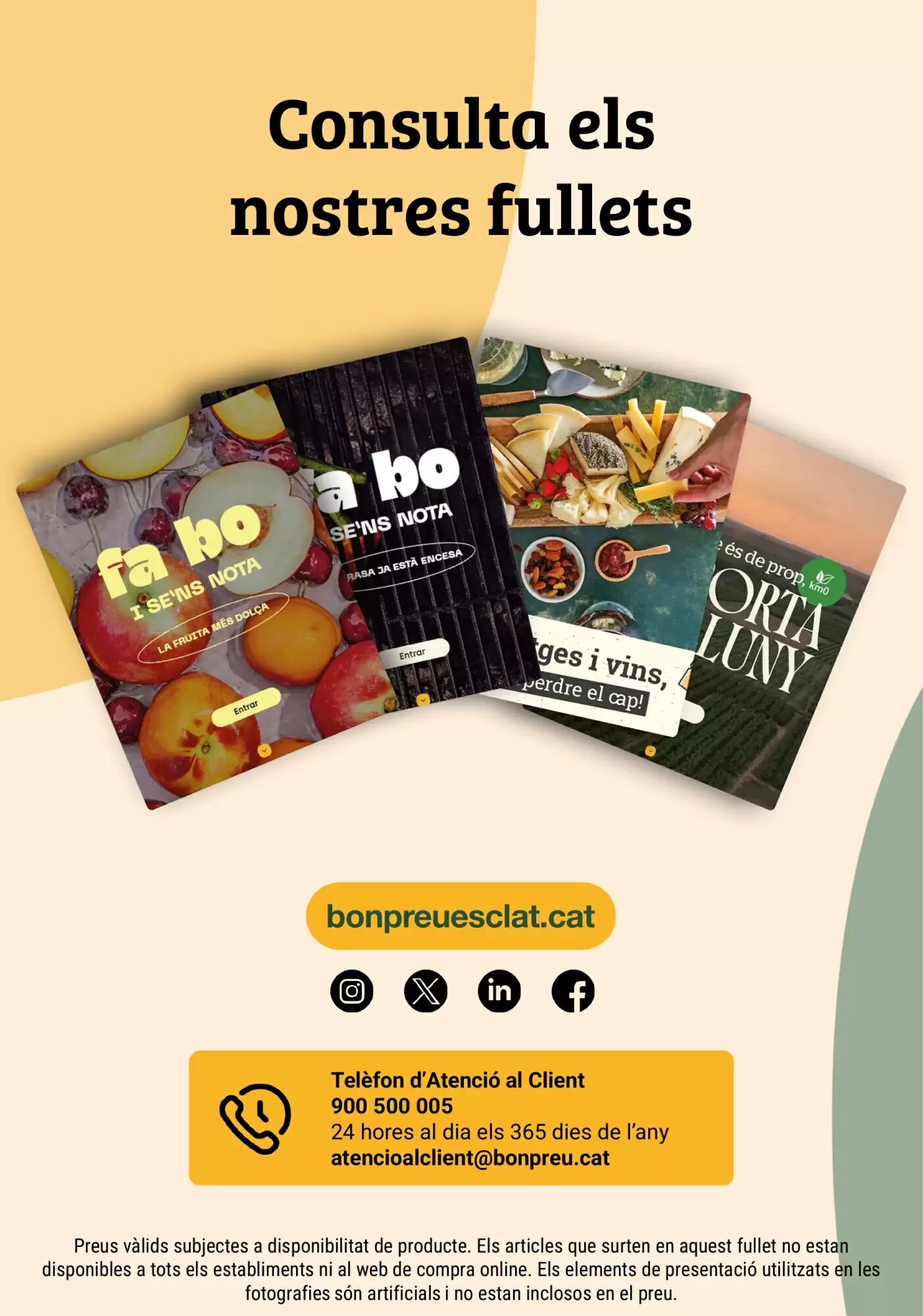 Folleto promocional de BonpreuEsclat válido desde el 15/09/2026 - Página 96.