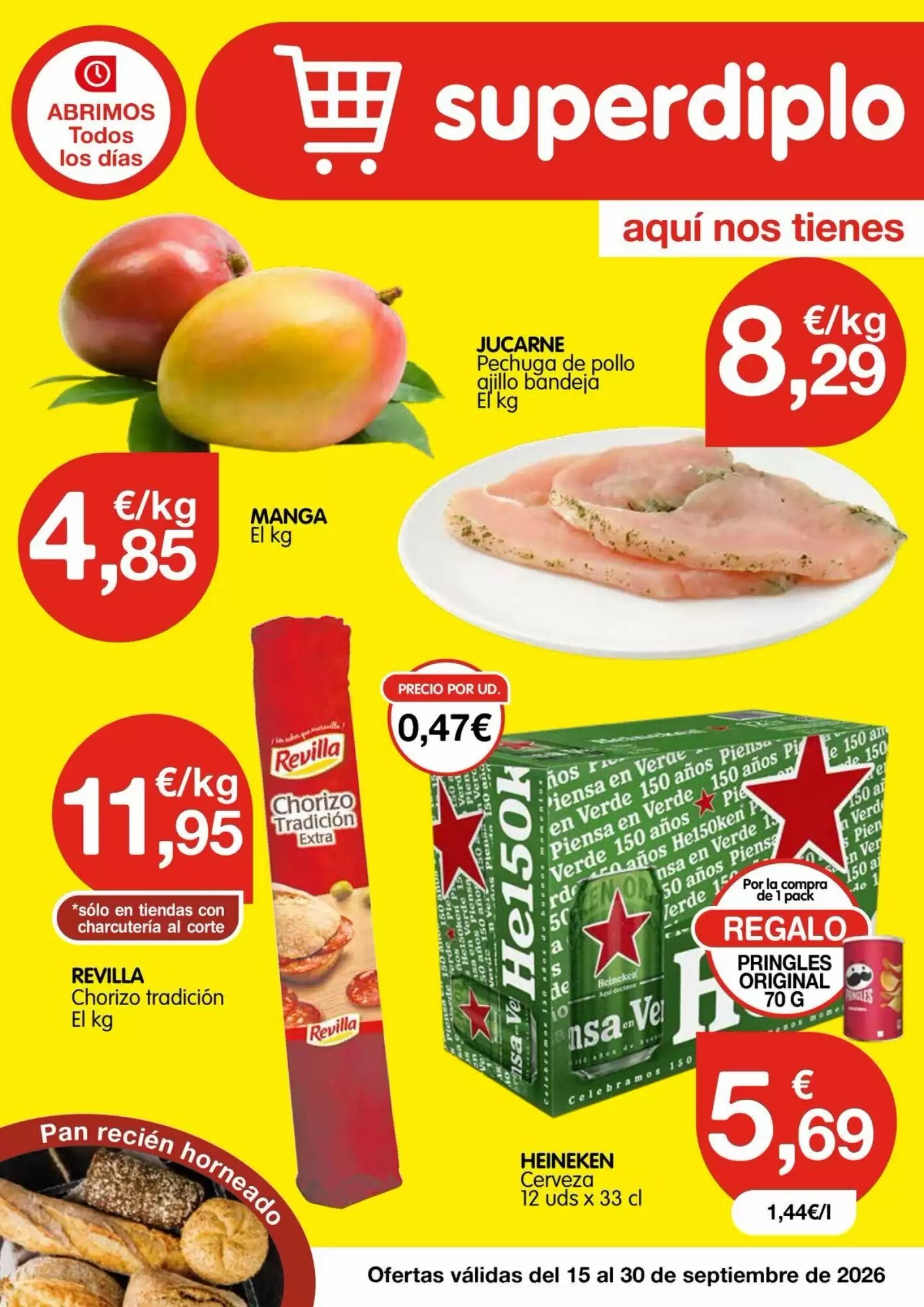 Folleto promocional de CashDiplo válido desde el 15/09/2026 - Página 1.