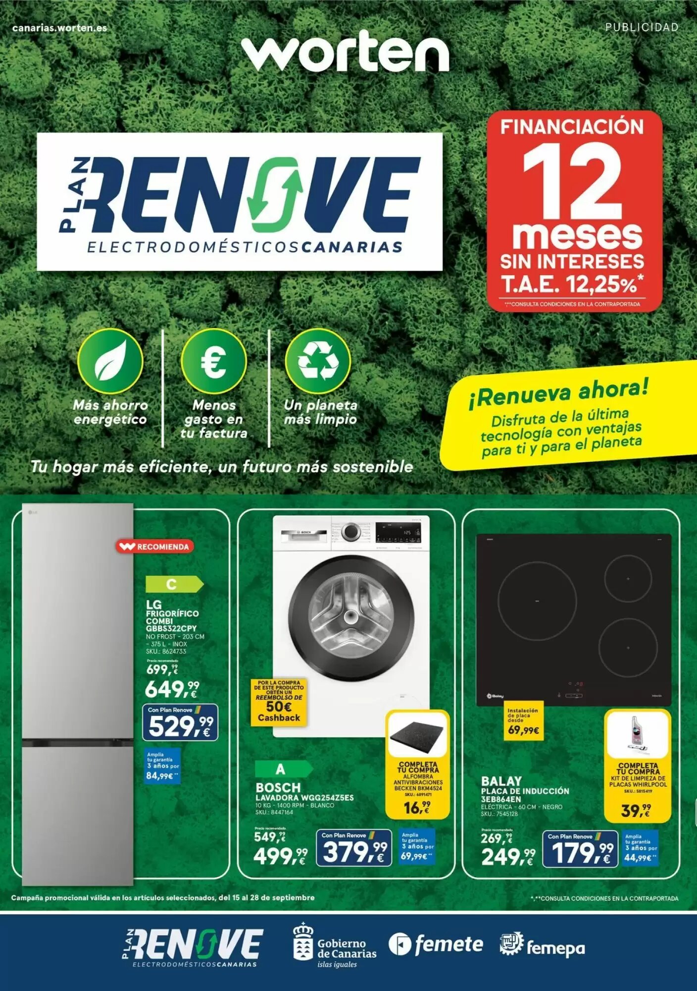 Folleto promocional de Worten válido desde el 16/09/2026 - Página 1.