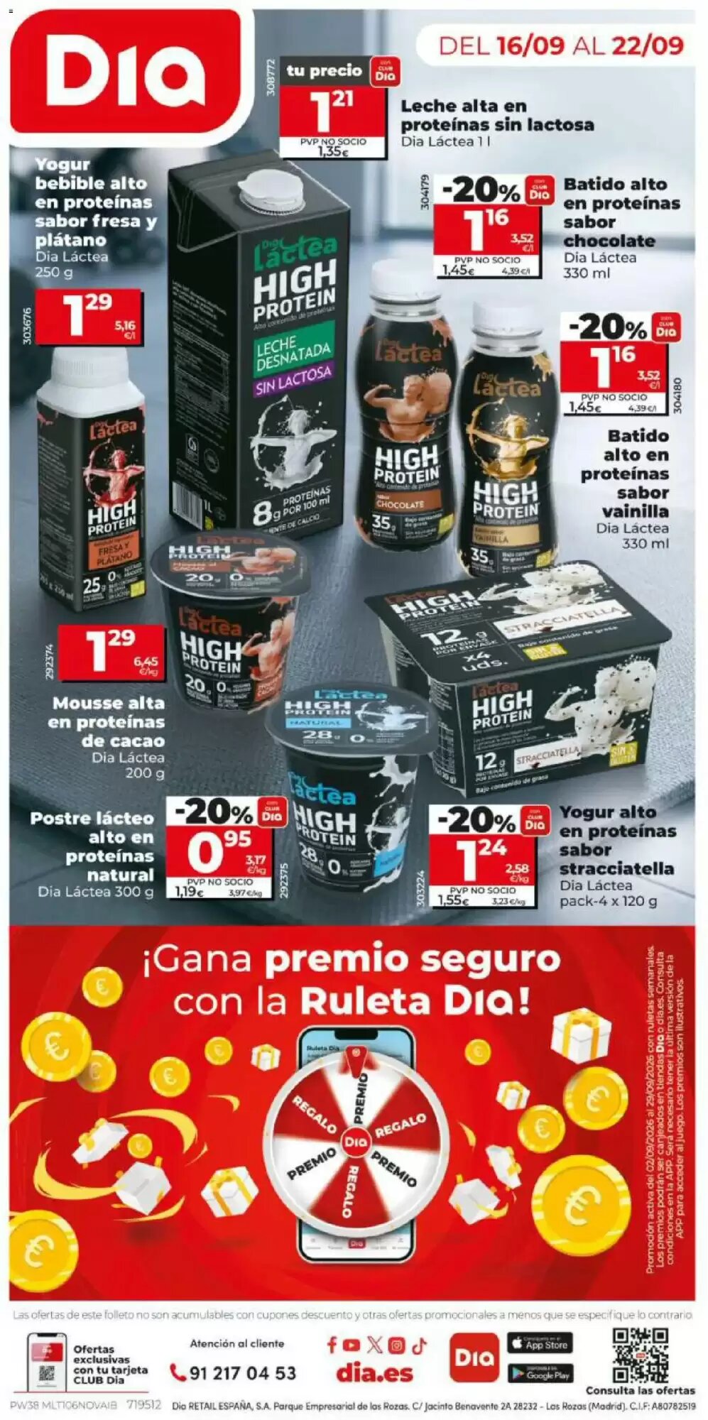 Folleto promocional de Dia válido desde el 16/09/2026 - Página 12.