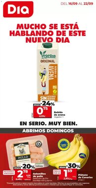 Folleto promocional de Dia válido desde el 16/09/2026