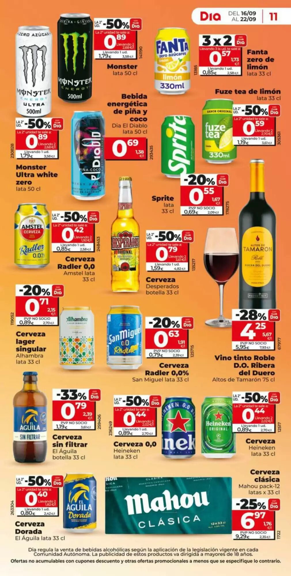 Folleto promocional de Dia válido desde el 16/09/2026 - Página 11.