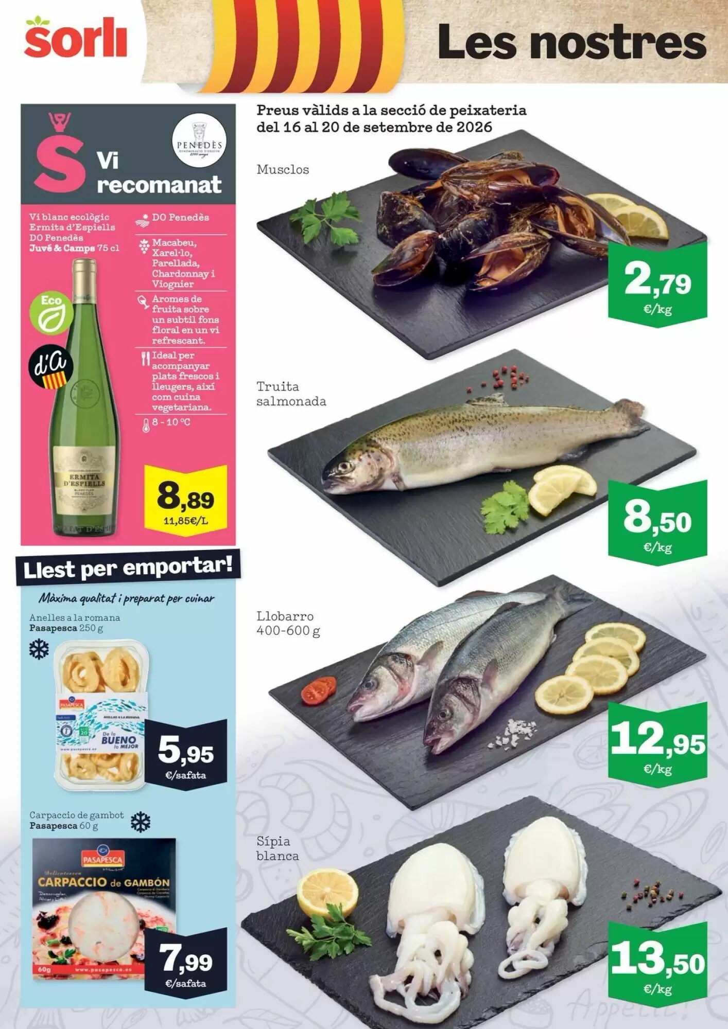 Folleto promocional de Sorli válido desde el 16/09/2026 - Página 12.