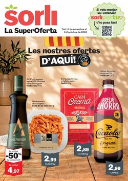 Folleto promocional de Sorli válido desde el 16/09/2026