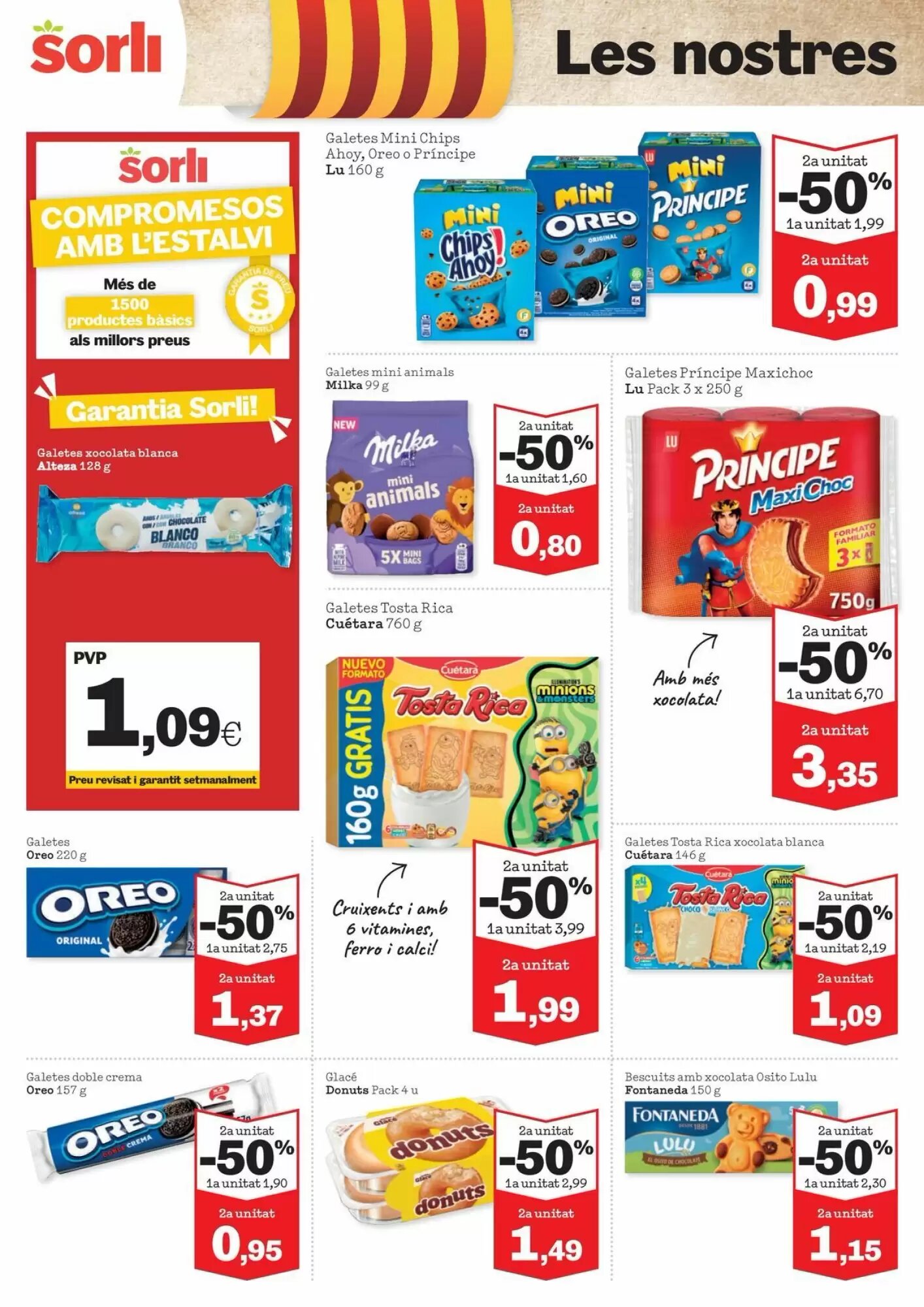 Folleto promocional de Sorli válido desde el 16/09/2026 - Página 28.