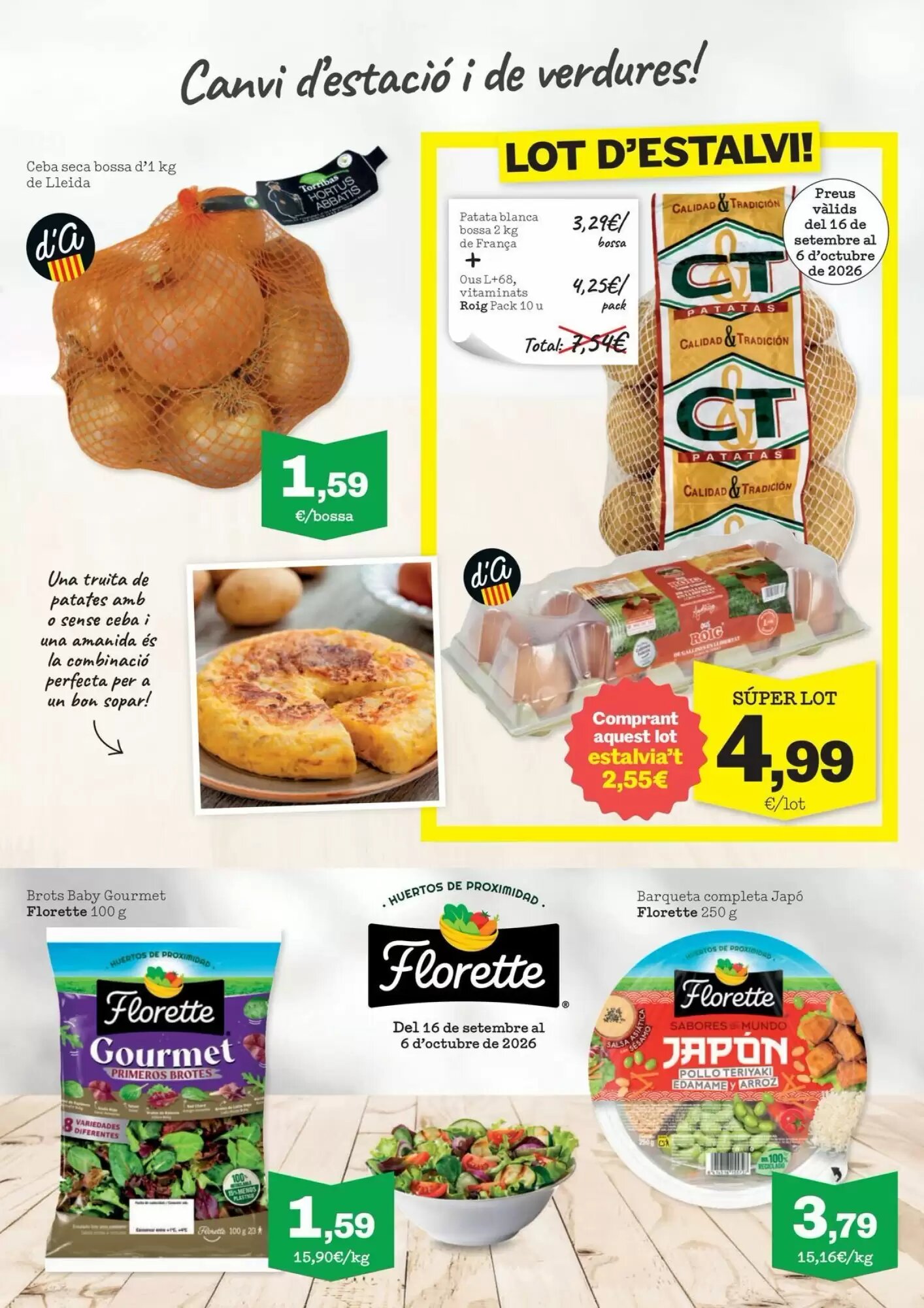 Folleto promocional de Sorli válido desde el 16/09/2026 - Página 3.