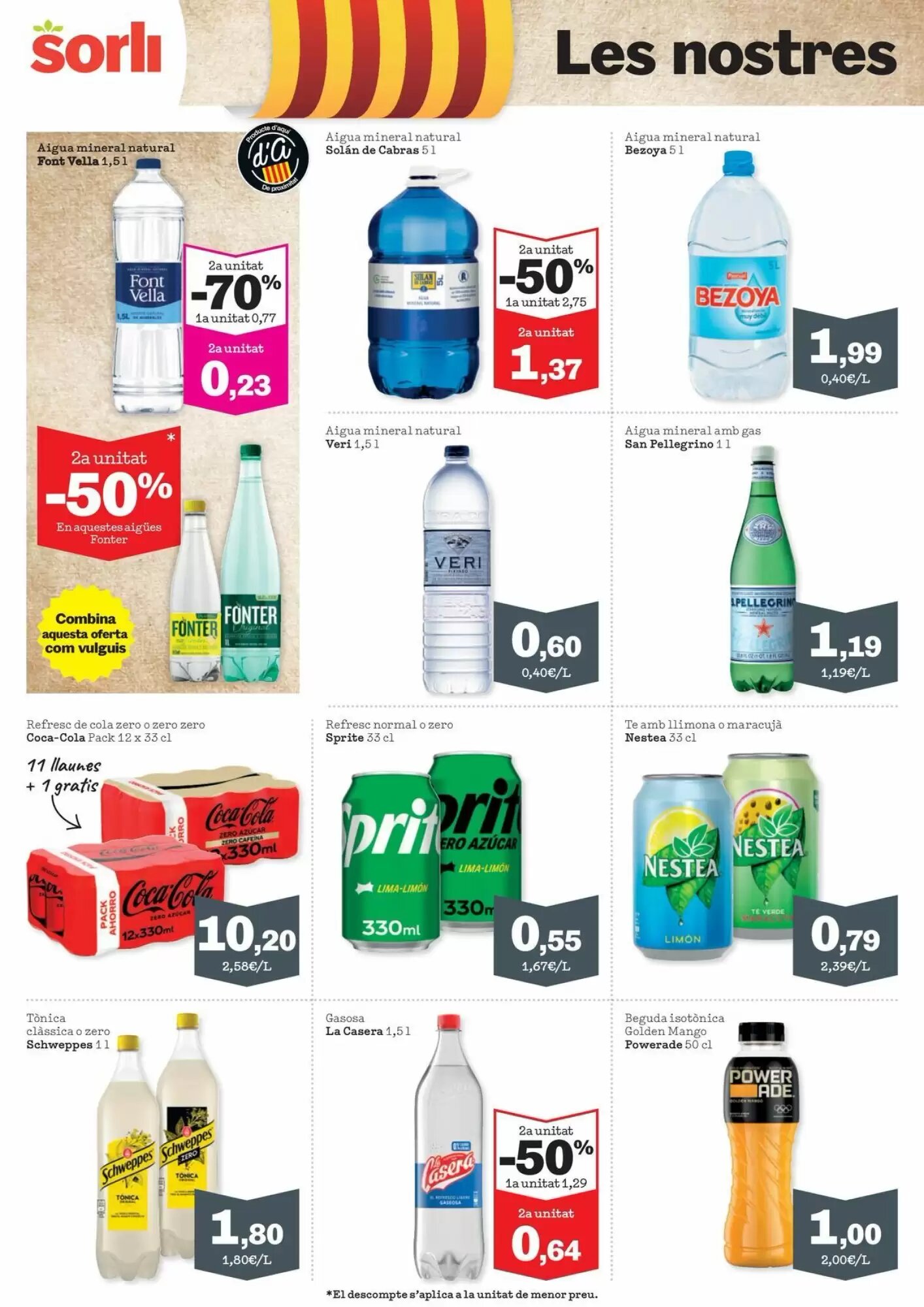 Folleto promocional de Sorli válido desde el 16/09/2026 - Página 32.