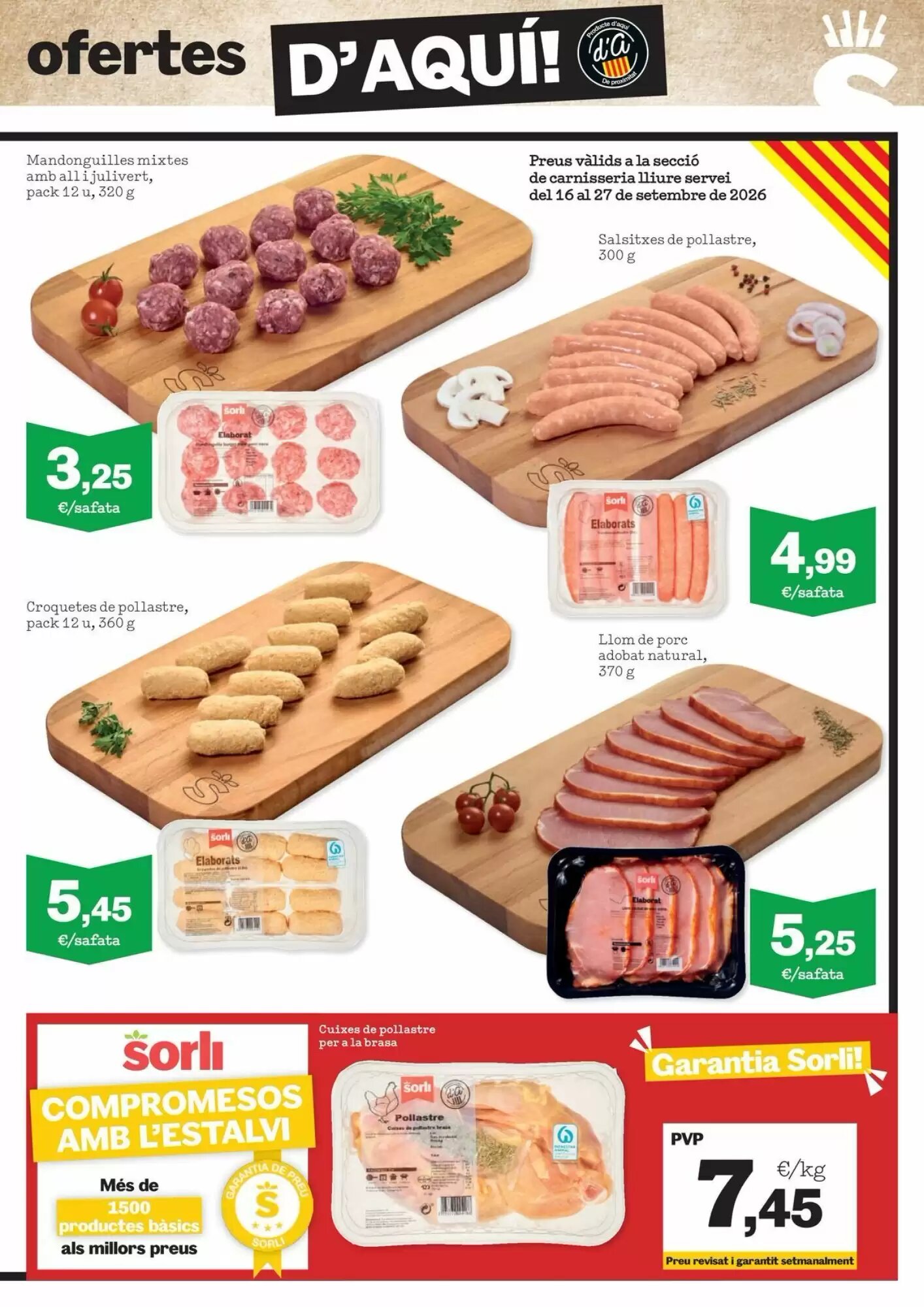 Folleto promocional de Sorli válido desde el 16/09/2026 - Página 5.