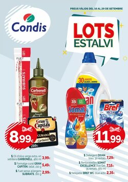 Folleto promocional de Condis válido desde el 16/09/2026