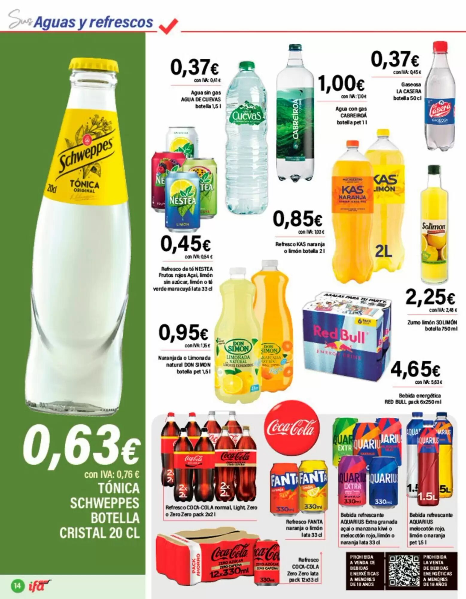 Folleto promocional de Cash Ifa válido desde el 16/09/2026 - Página 14.