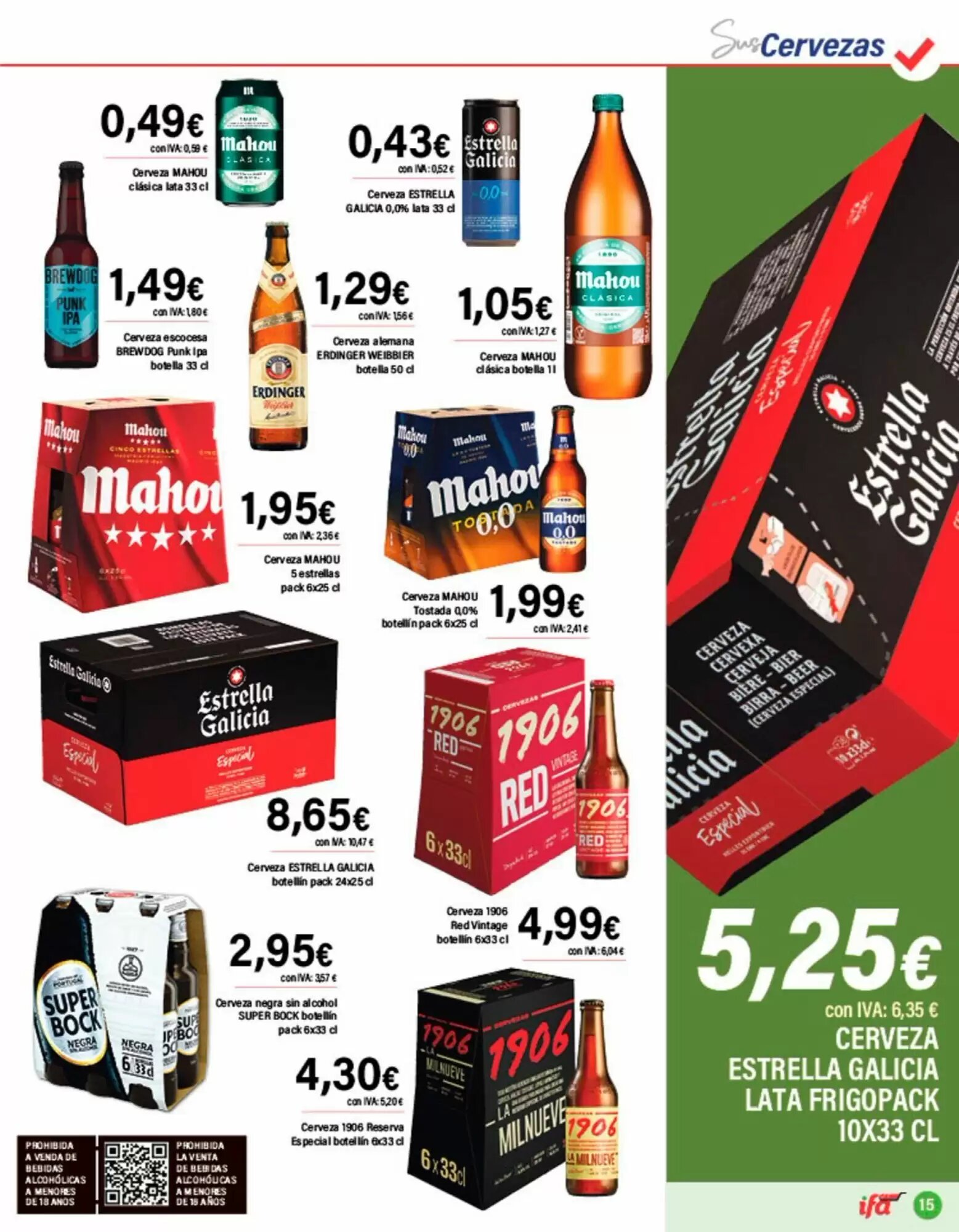 Folleto promocional de Cash Ifa válido desde el 16/09/2026 - Página 15.