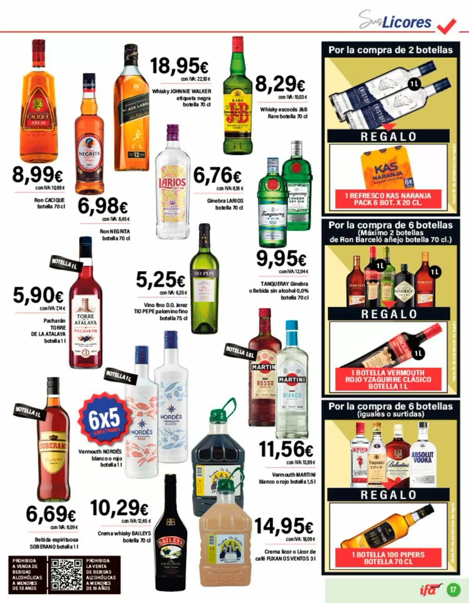 Folleto promocional de Cash Ifa válido desde el 16/09/2026 - Página 17.