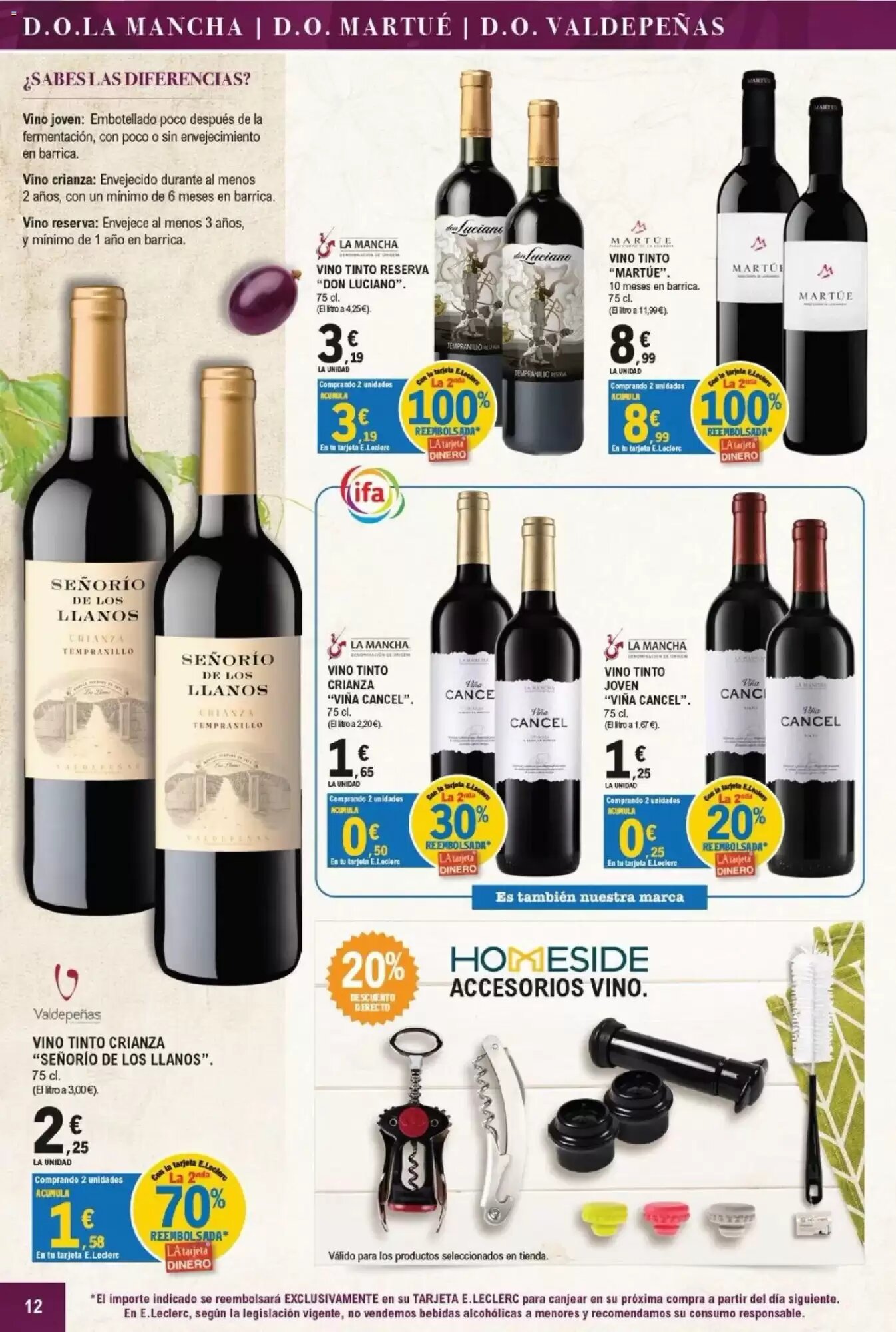 Folleto promocional de E.Leclerc válido desde el 16/09/2026 - Página 12.