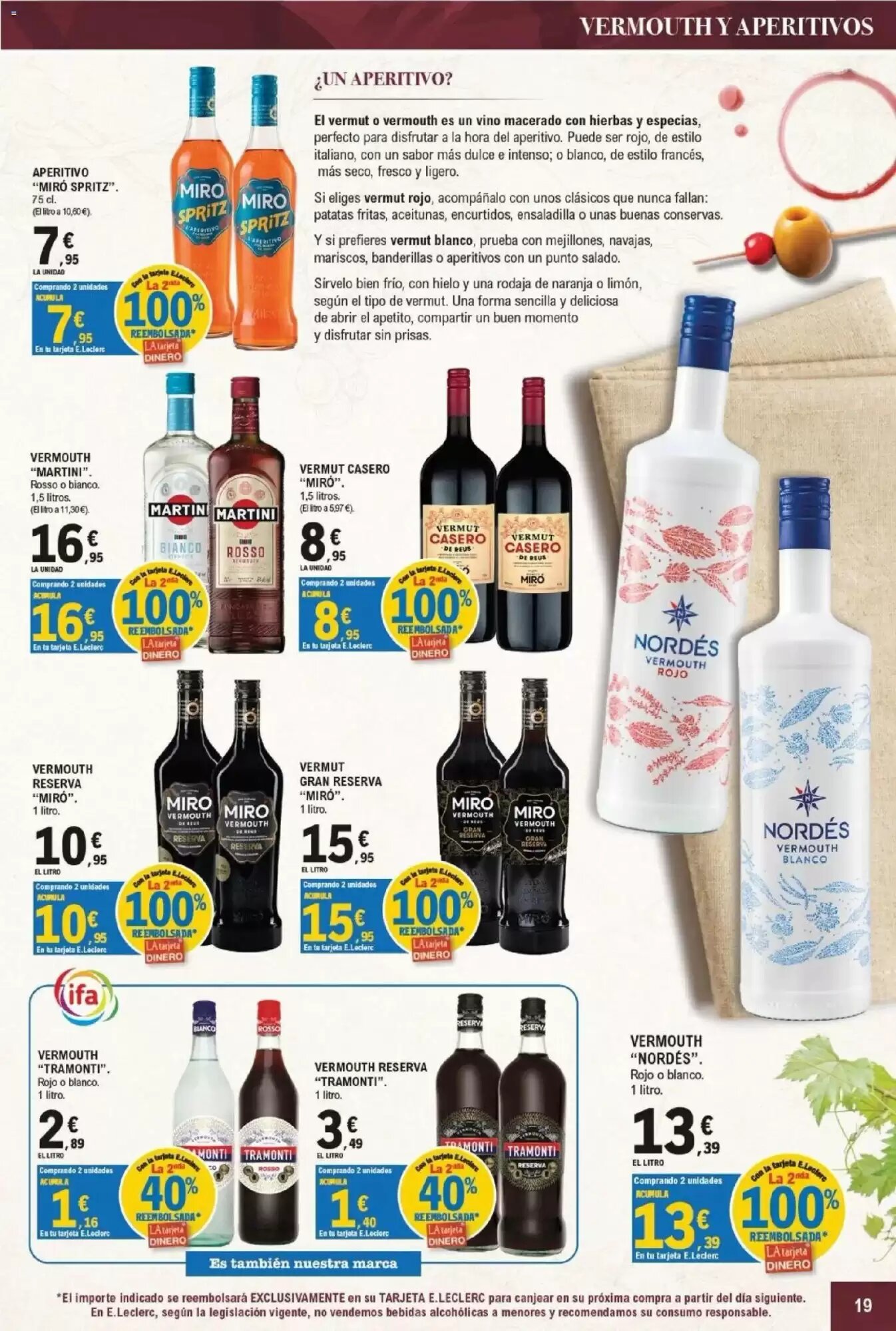 Folleto promocional de E.Leclerc válido desde el 16/09/2026 - Página 19.