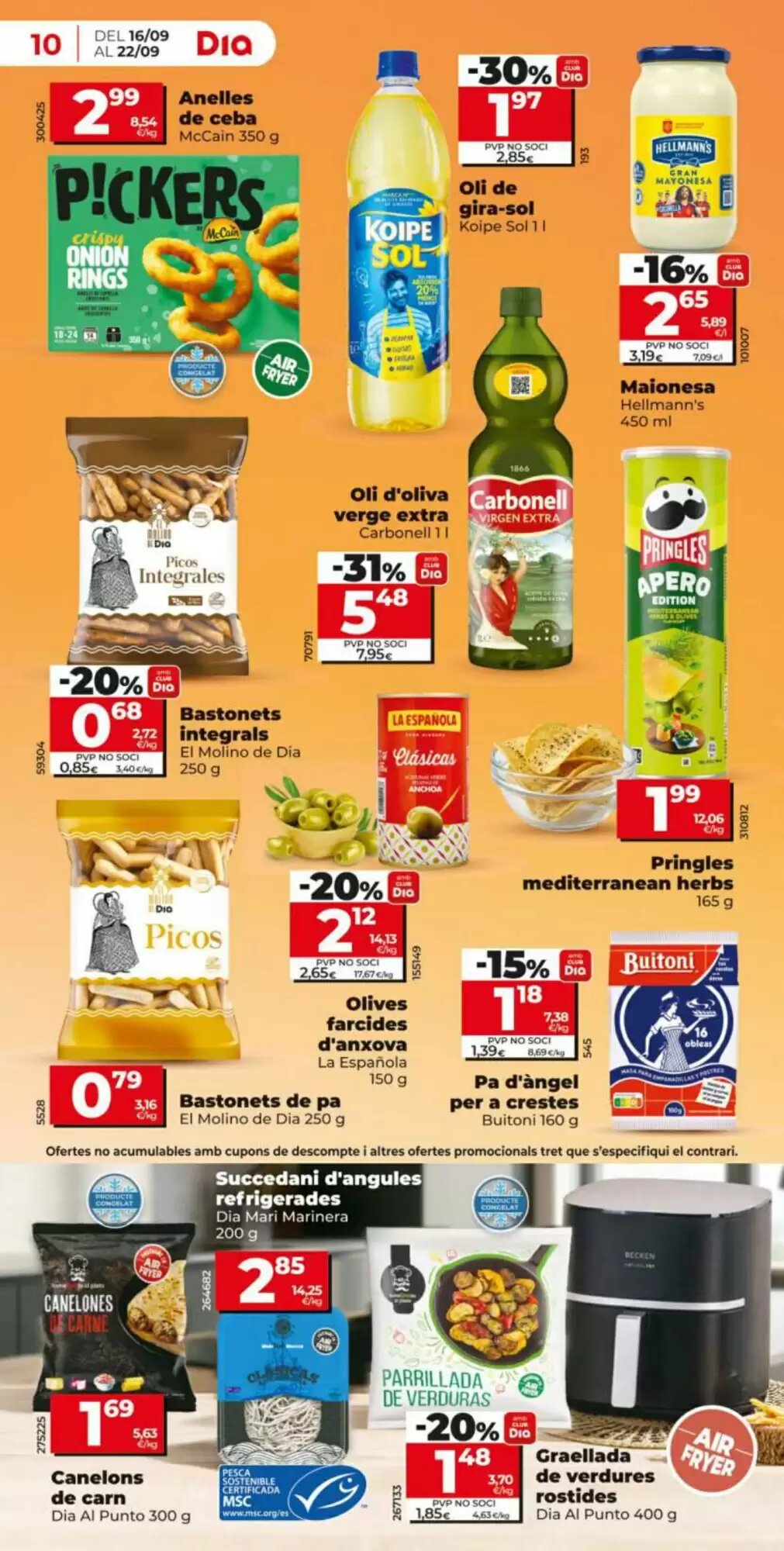 Folleto promocional de Dia válido desde el 16/09/2026 - Página 10.