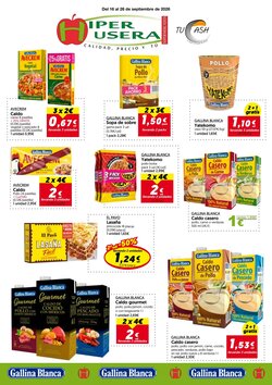 Folleto promocional de Hiper Usera válido desde el 16/09/2026