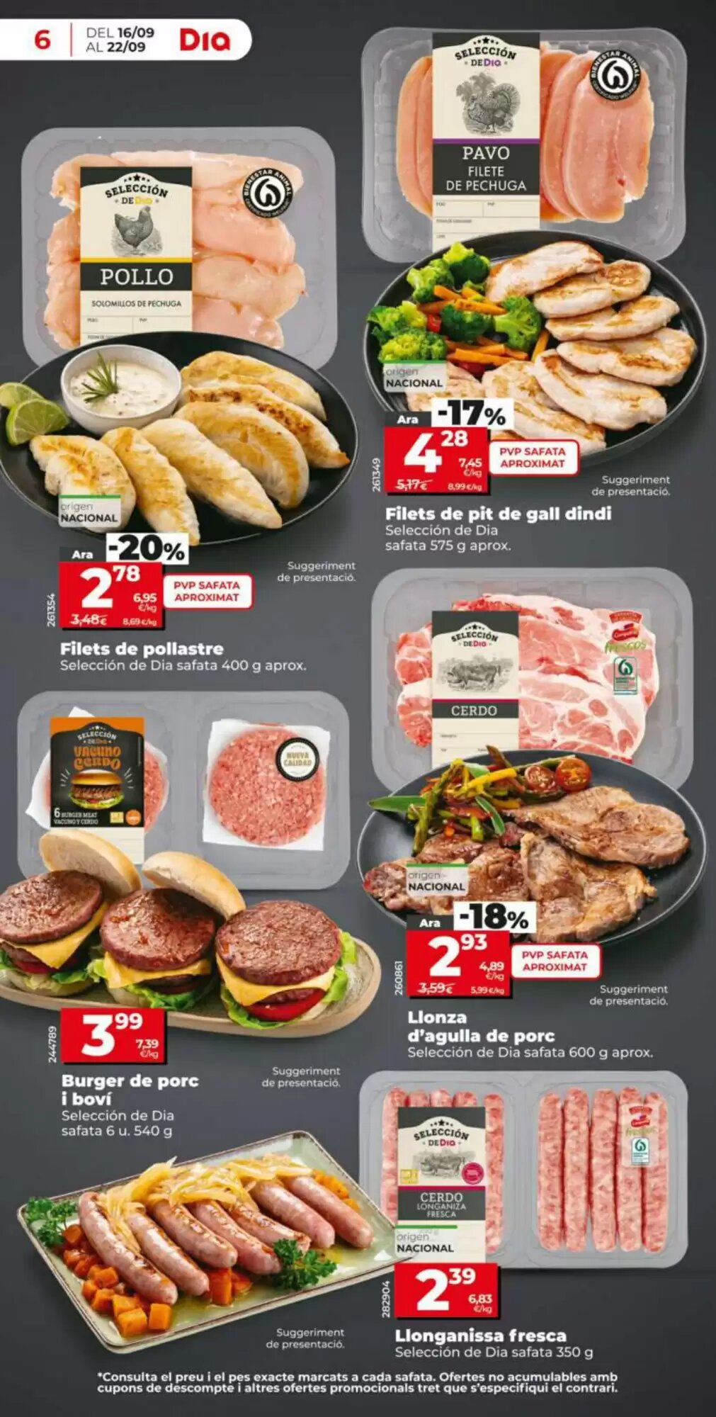 Folleto promocional de Dia válido desde el 16/09/2026 - Página 6.