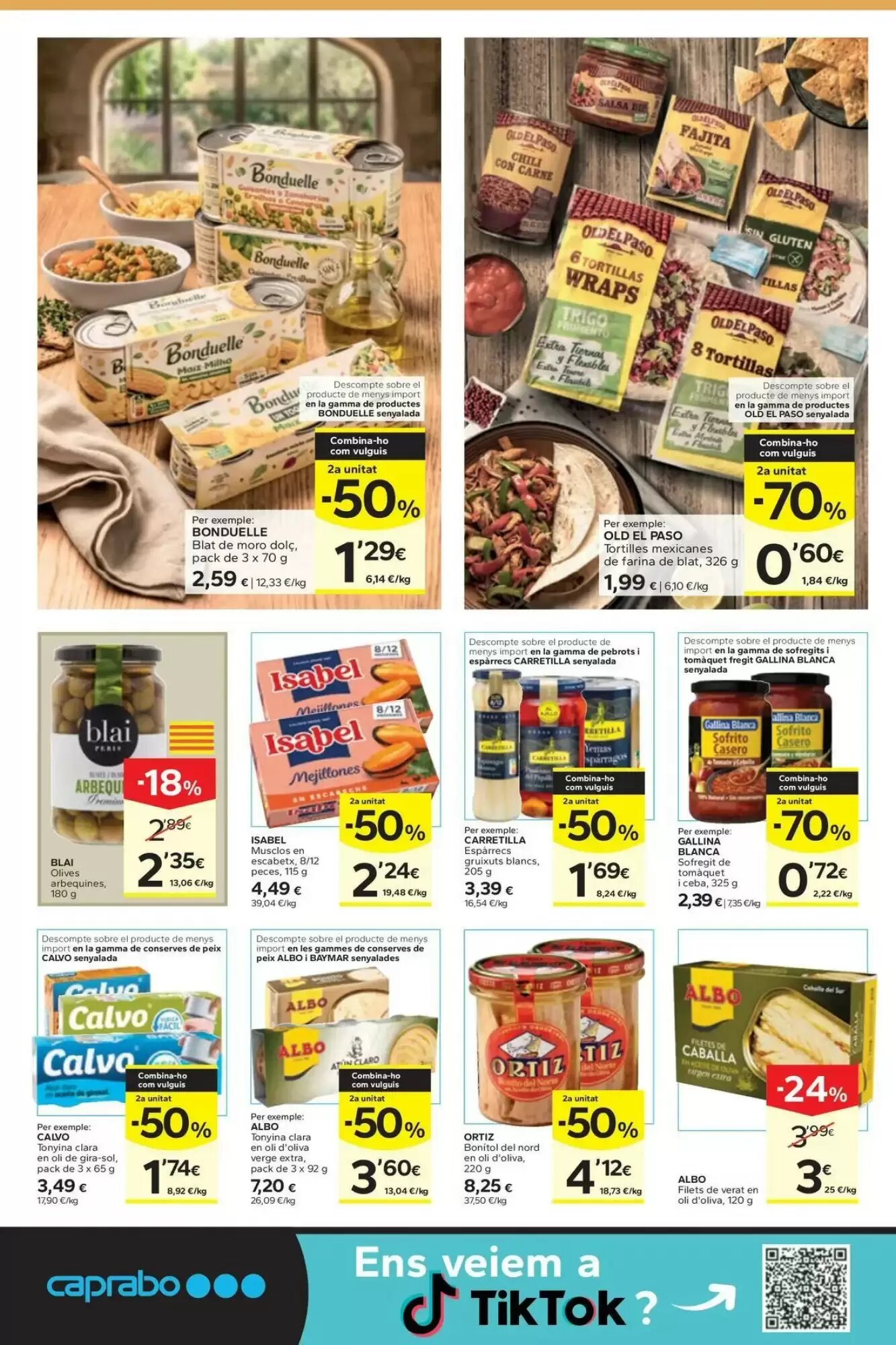 Folleto promocional de Caprabo válido desde el 16/09/2026 - Página 16.