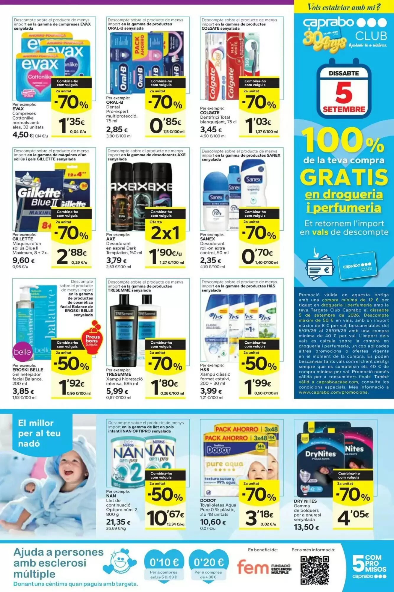 Folleto promocional de Caprabo válido desde el 16/09/2026 - Página 21.