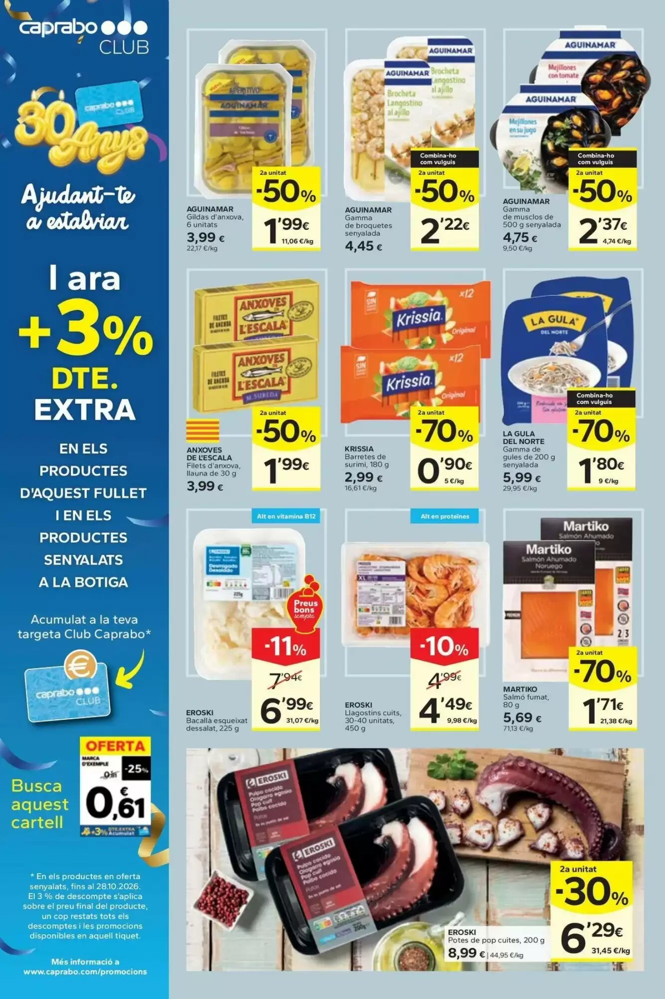 Folleto promocional de Caprabo válido desde el 16/09/2026 - Página 8.