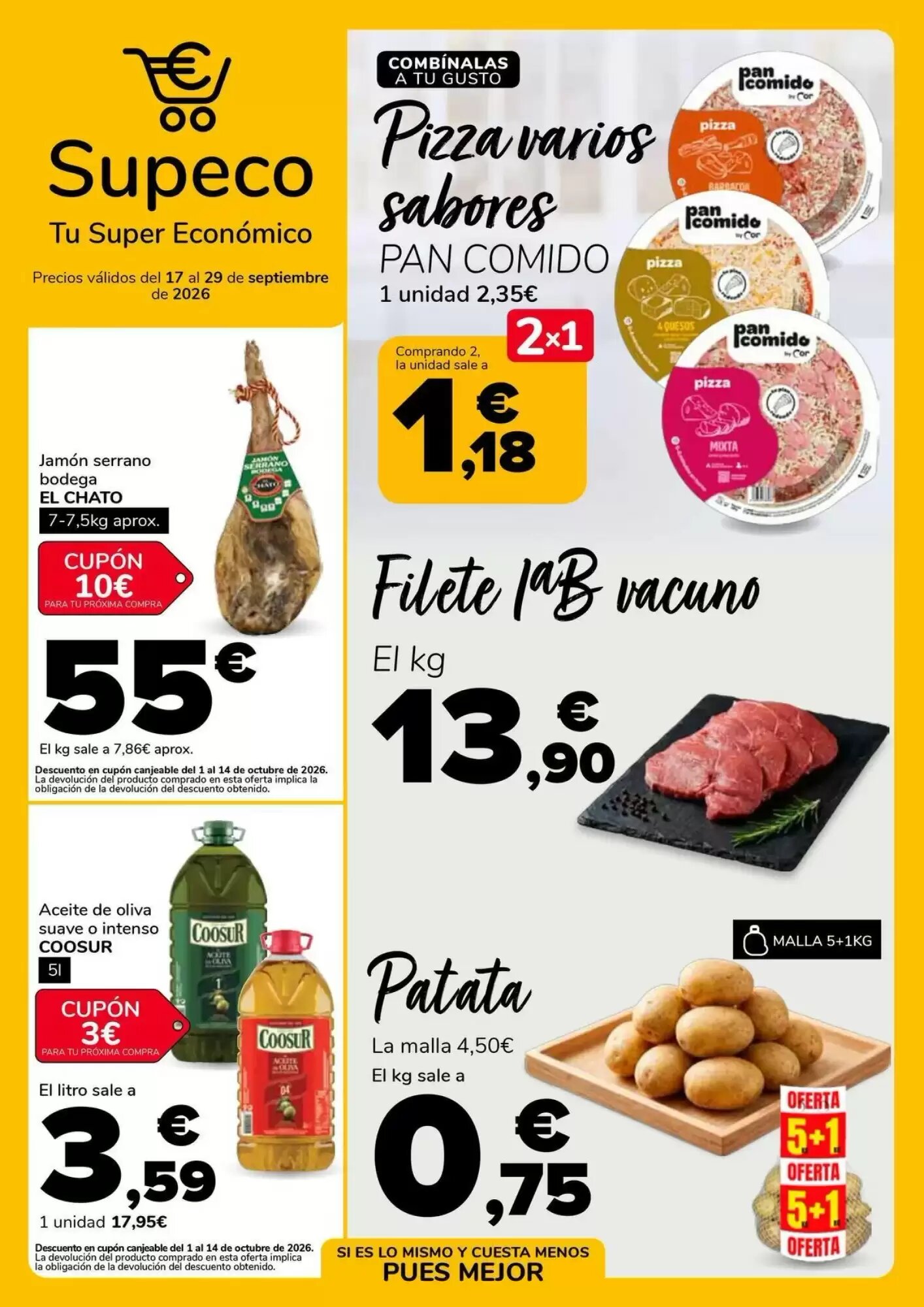 Folleto promocional de Supeco válido desde el 16/09/2026 - Página 1.