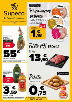 Folleto promocional de Supeco válido desde el 16/09/2026