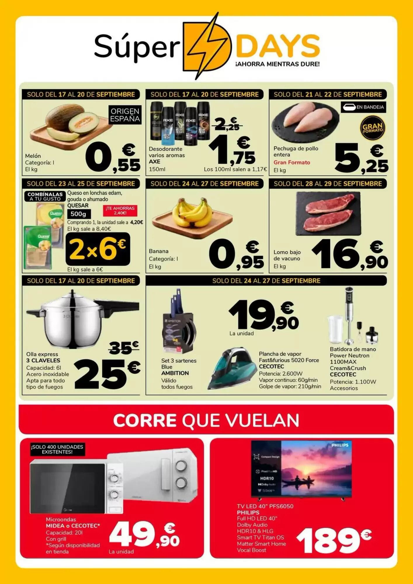 Folleto promocional de Supeco válido desde el 16/09/2026 - Página 3.