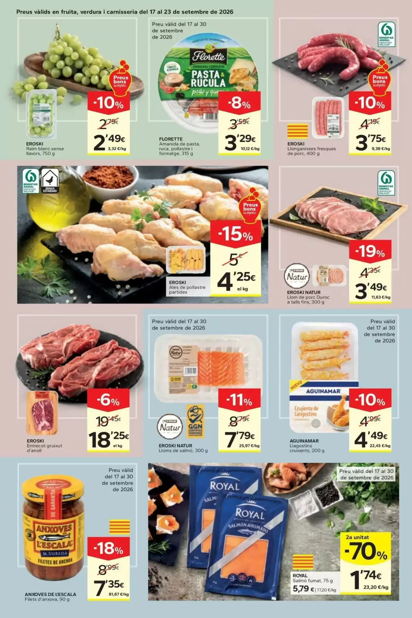 Folleto promocional de Caprabo válido desde el 16/09/2026 - Página 2.