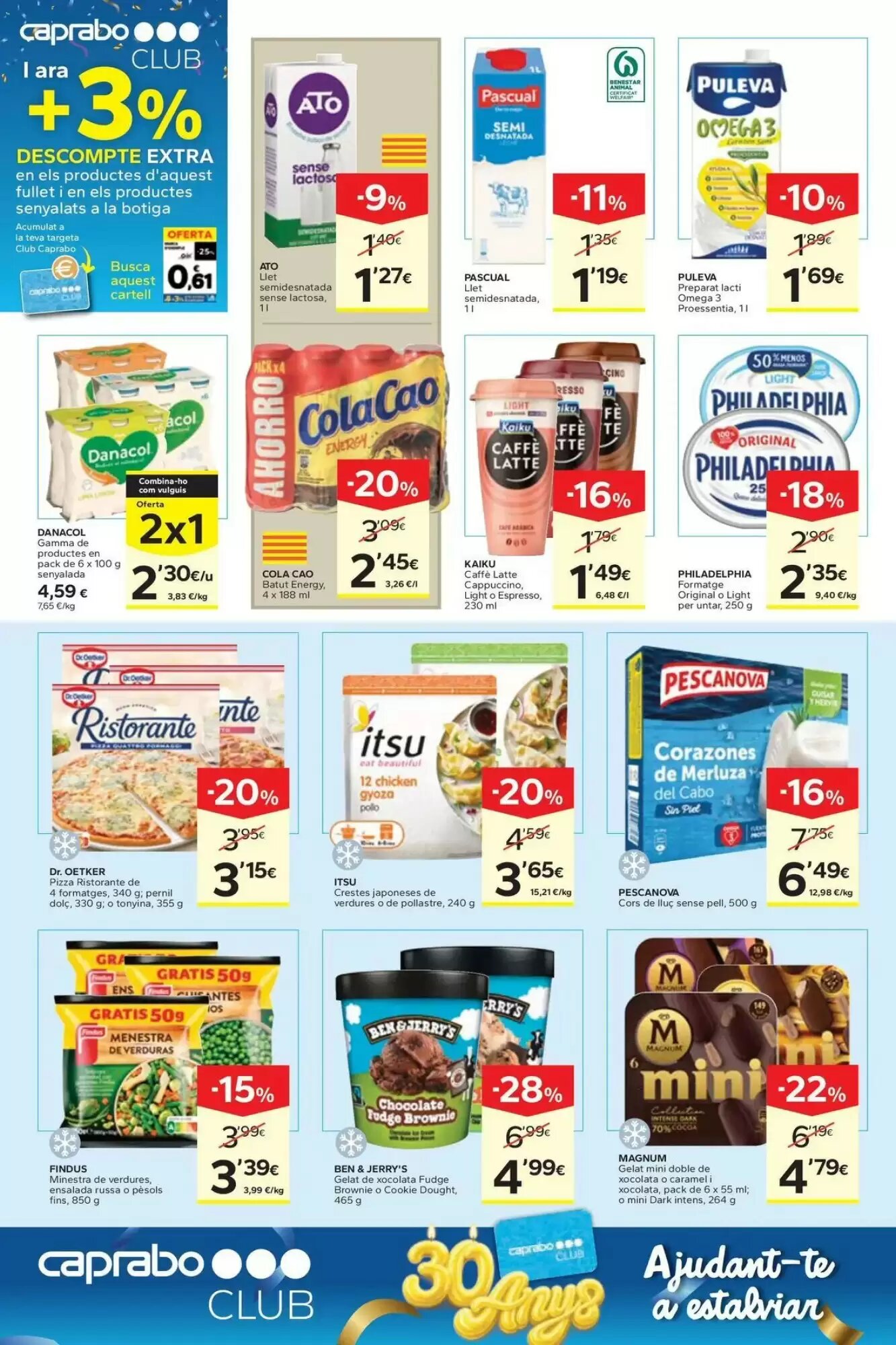 Folleto promocional de Caprabo válido desde el 16/09/2026 - Página 4.