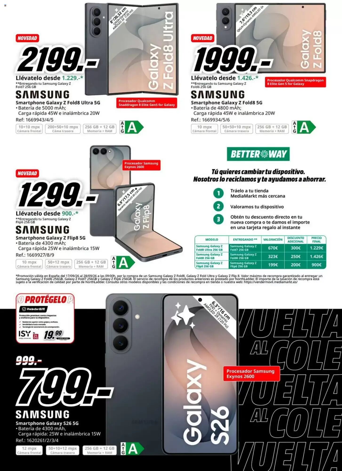 Folleto promocional de MediaMarkt válido desde el 17/09/2026 - Página 17.