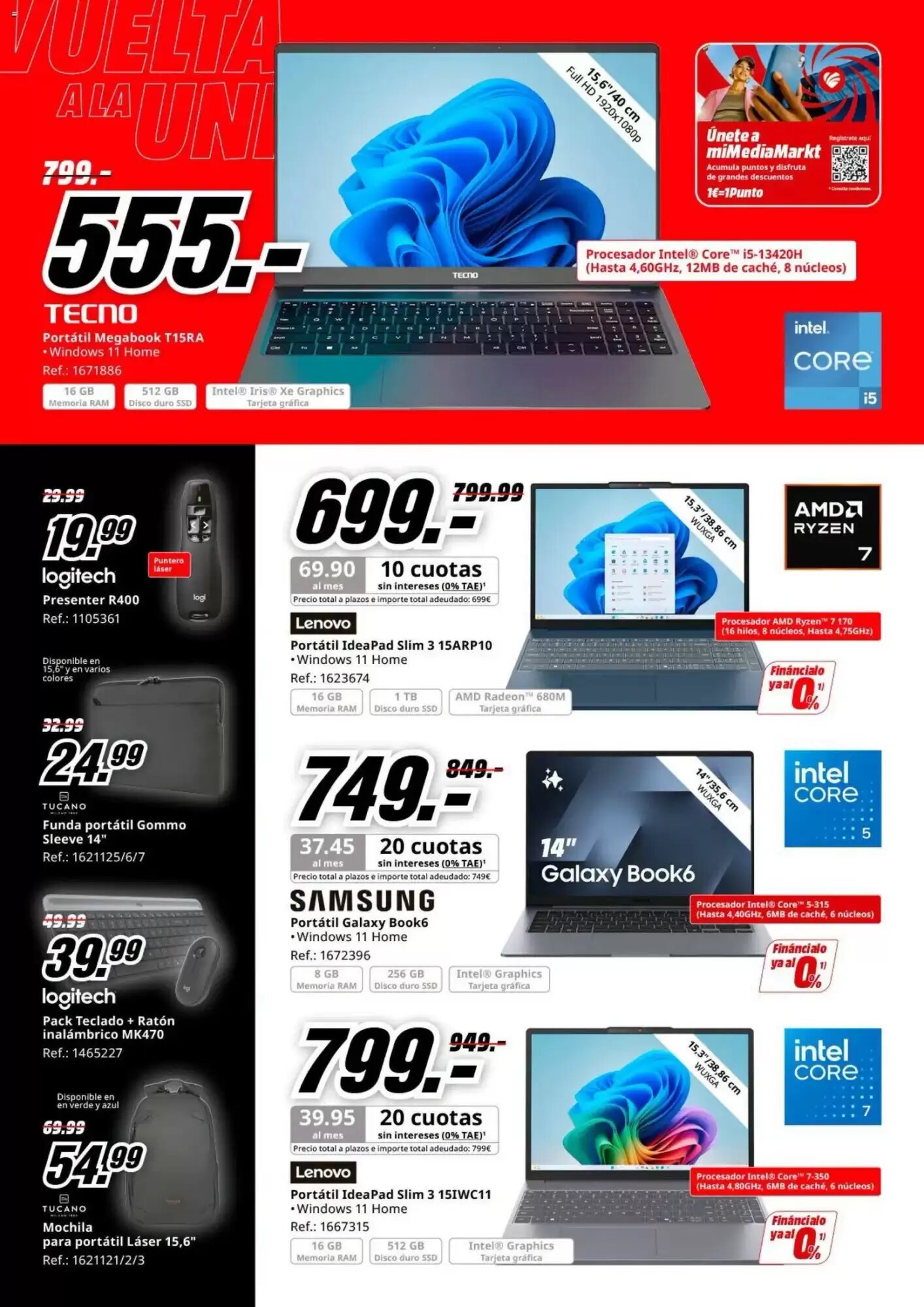 Folleto promocional de MediaMarkt válido desde el 17/09/2026 - Página 19.