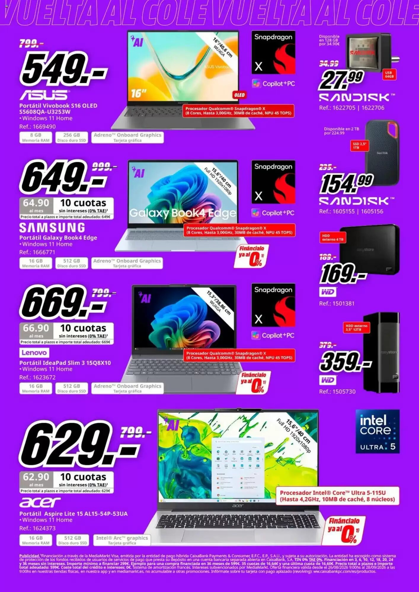 Folleto promocional de MediaMarkt válido desde el 17/09/2026 - Página 33.