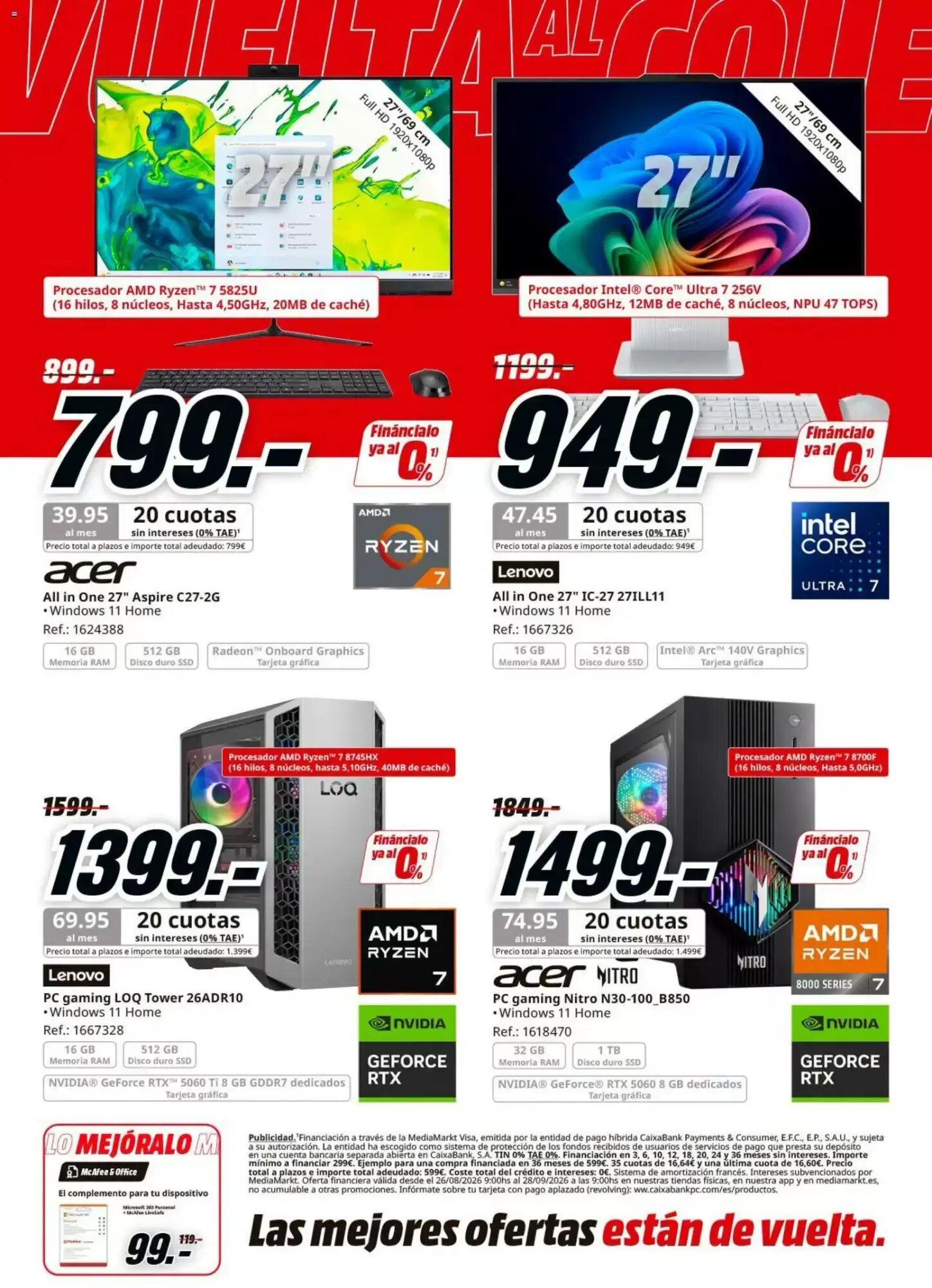Folleto promocional de MediaMarkt válido desde el 17/09/2026 - Página 9.