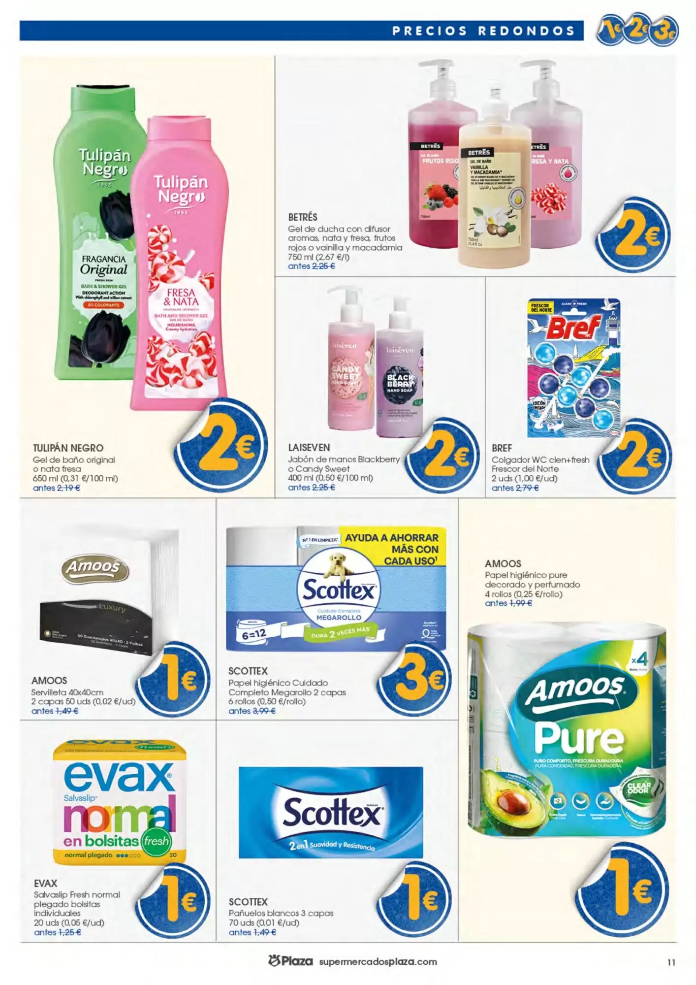 Folleto promocional de Supermercados Plaza válido desde el 17/09/2026 - Página 11.