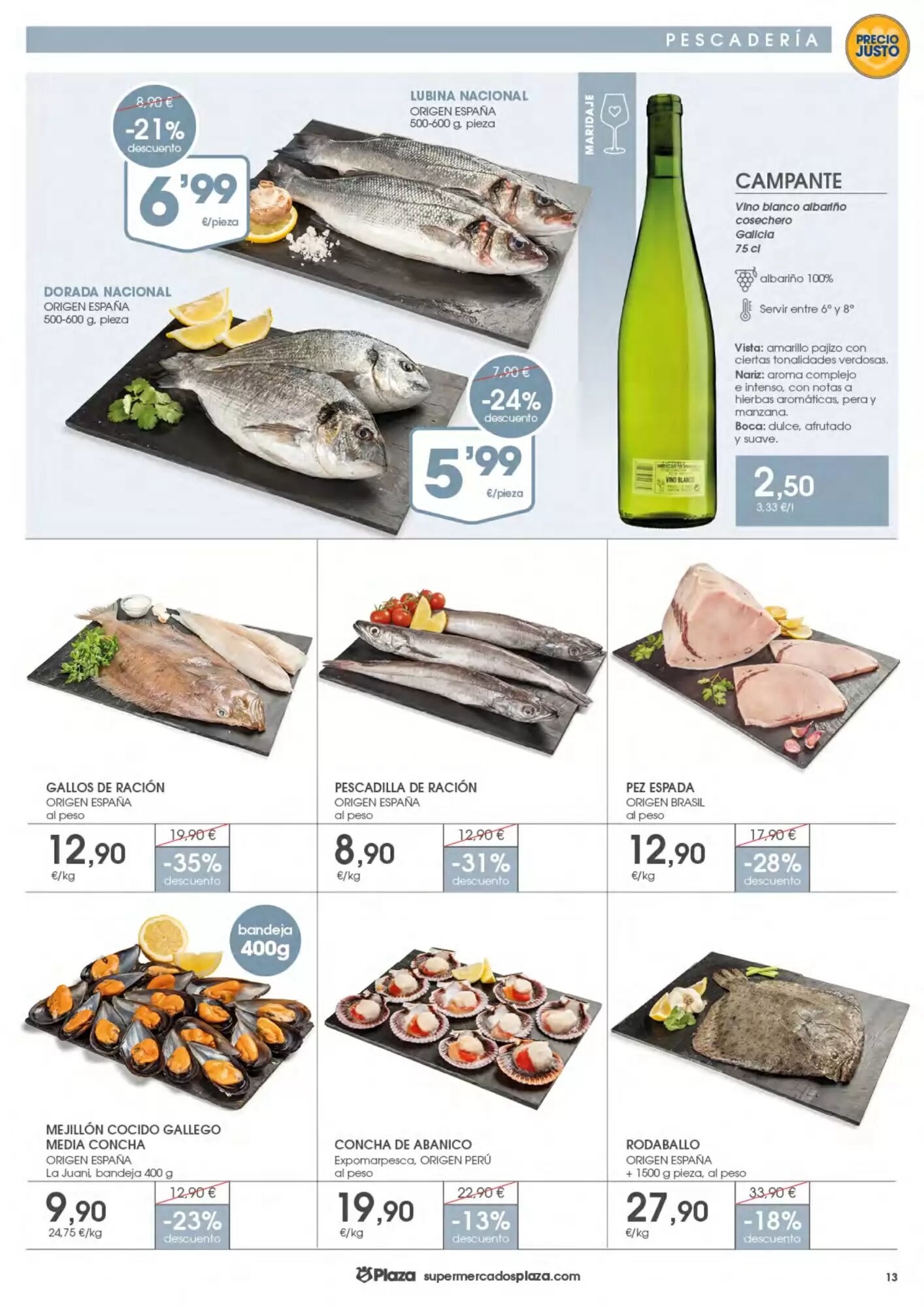 Folleto promocional de Supermercados Plaza válido desde el 17/09/2026 - Página 13.