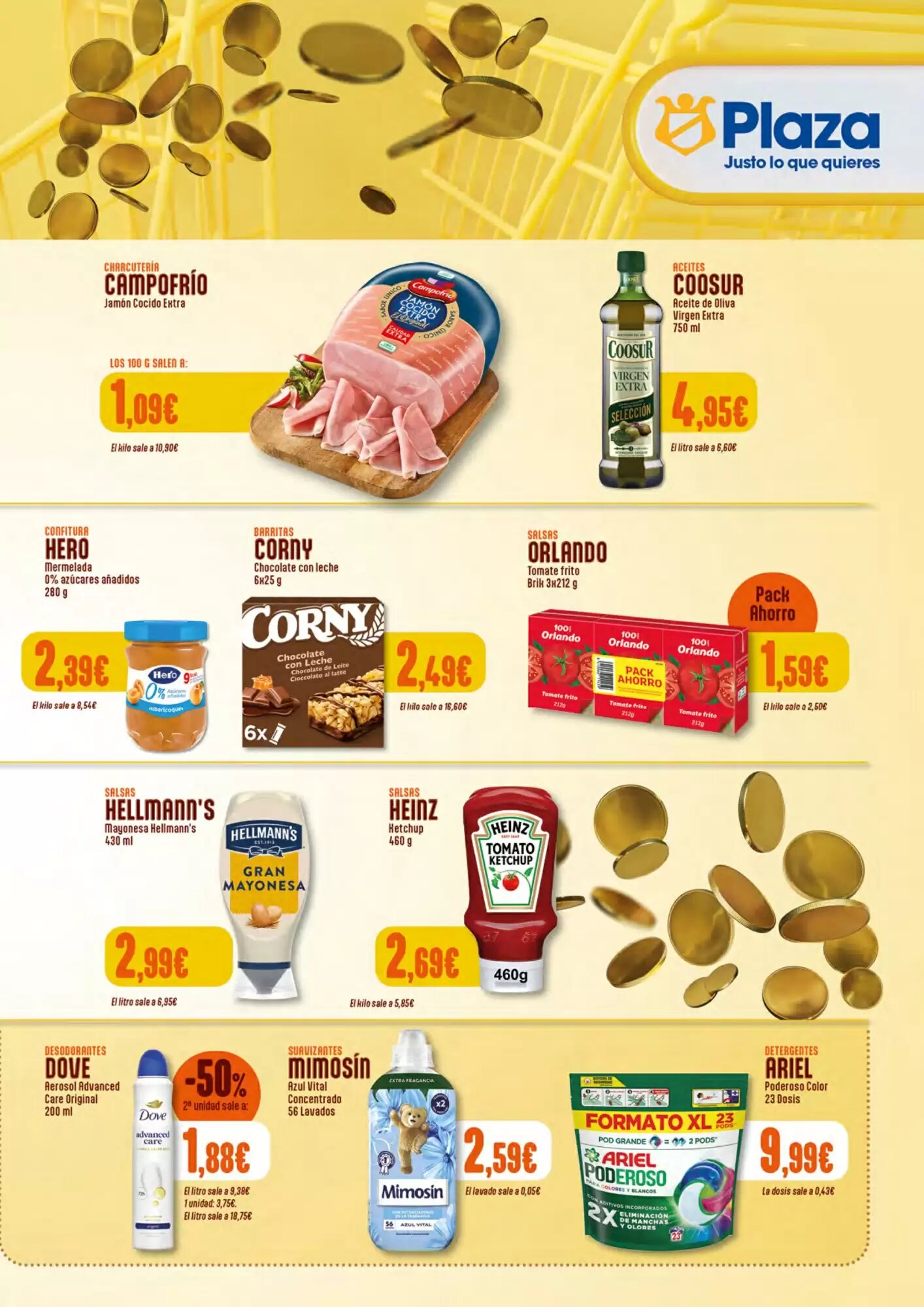 Folleto promocional de Supermercados Plaza válido desde el 17/09/2026 - Página 25.