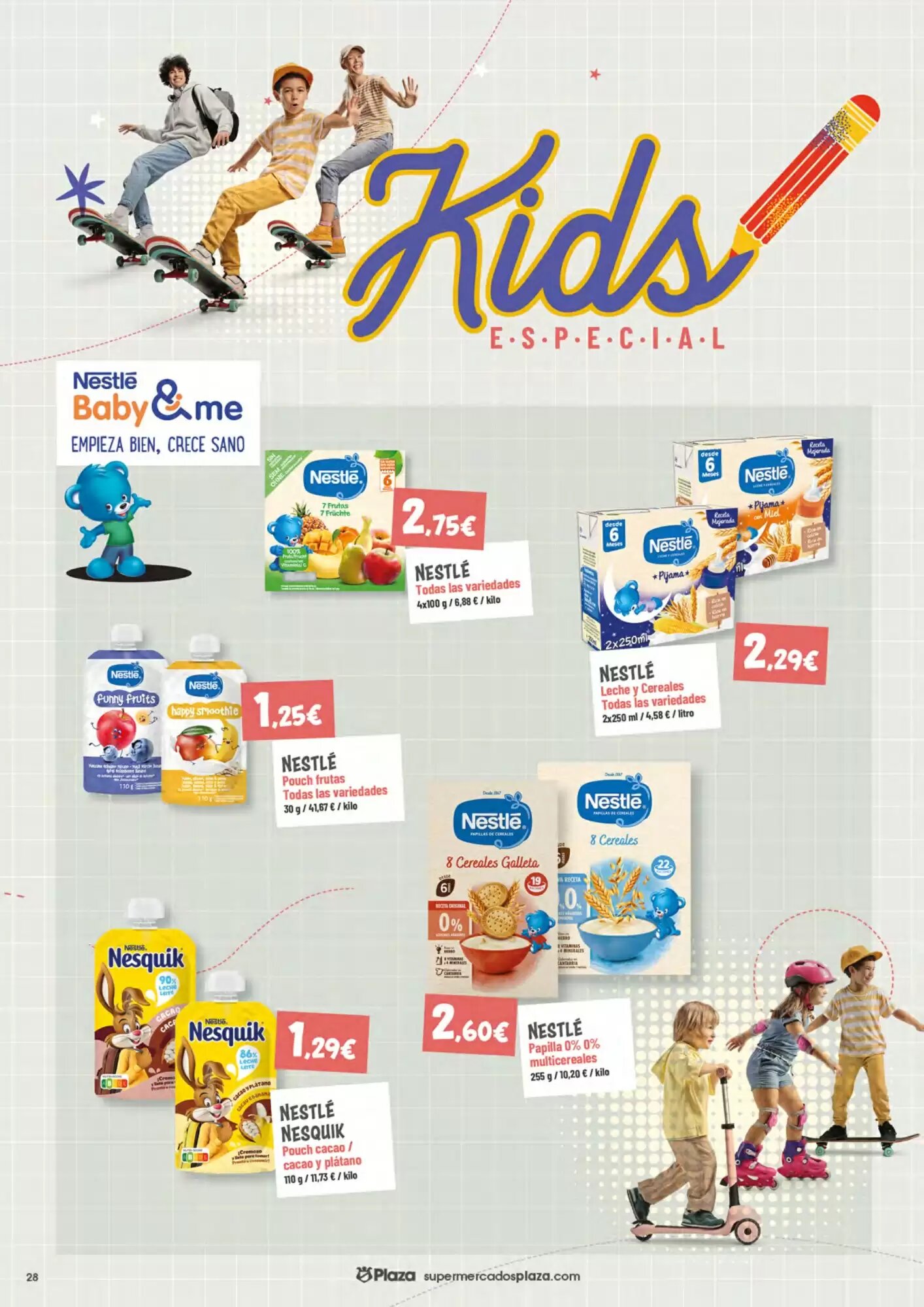Folleto promocional de Supermercados Plaza válido desde el 17/09/2026 - Página 28.