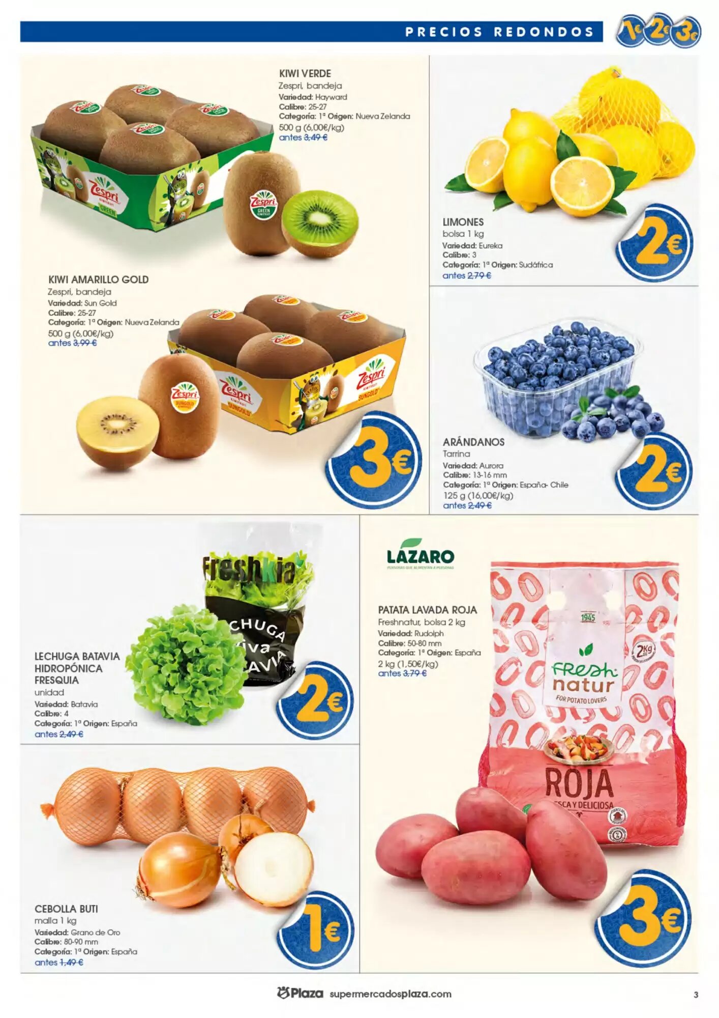 Folleto promocional de Supermercados Plaza válido desde el 17/09/2026 - Página 3.