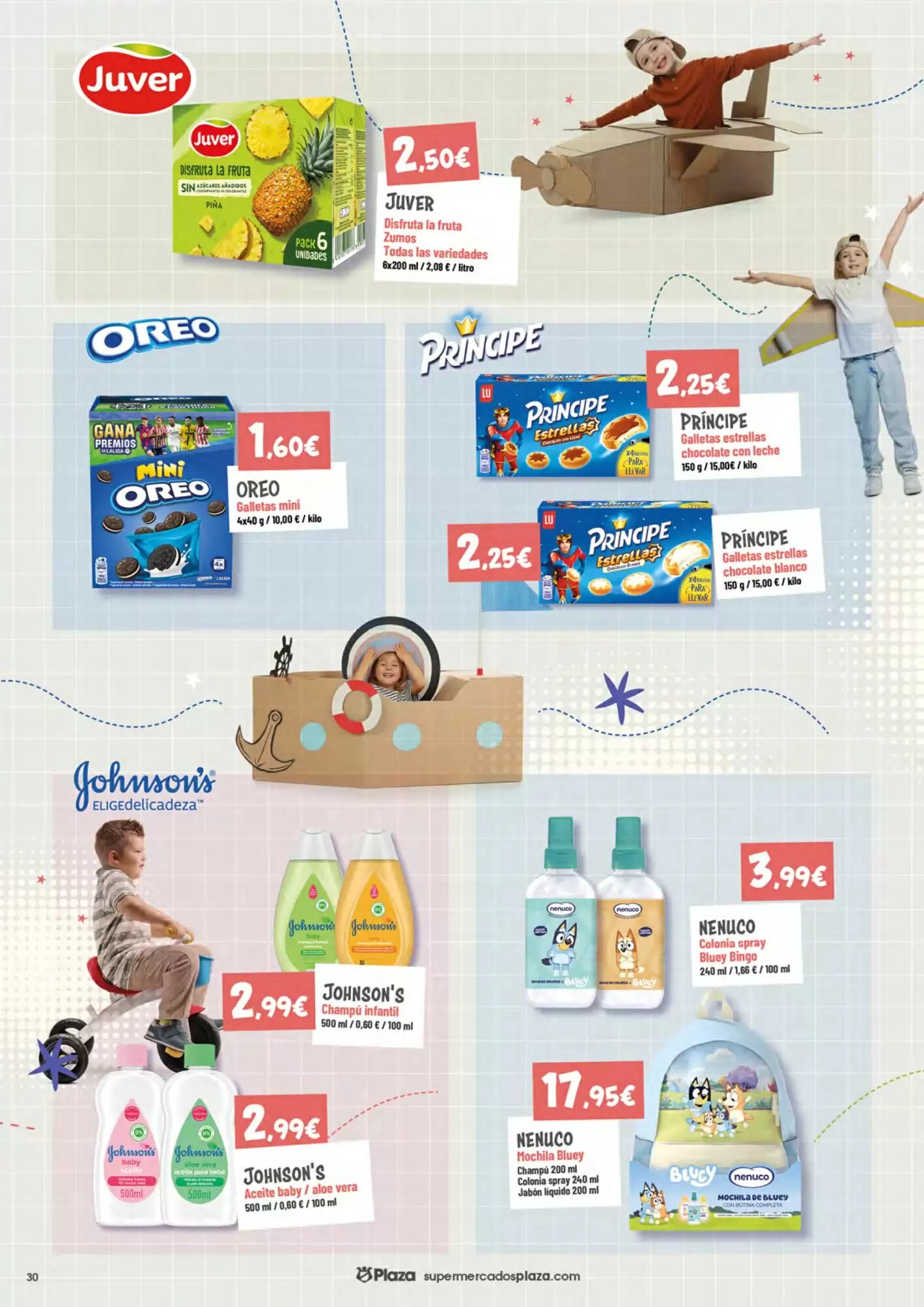 Folleto promocional de Supermercados Plaza válido desde el 17/09/2026 - Página 30.