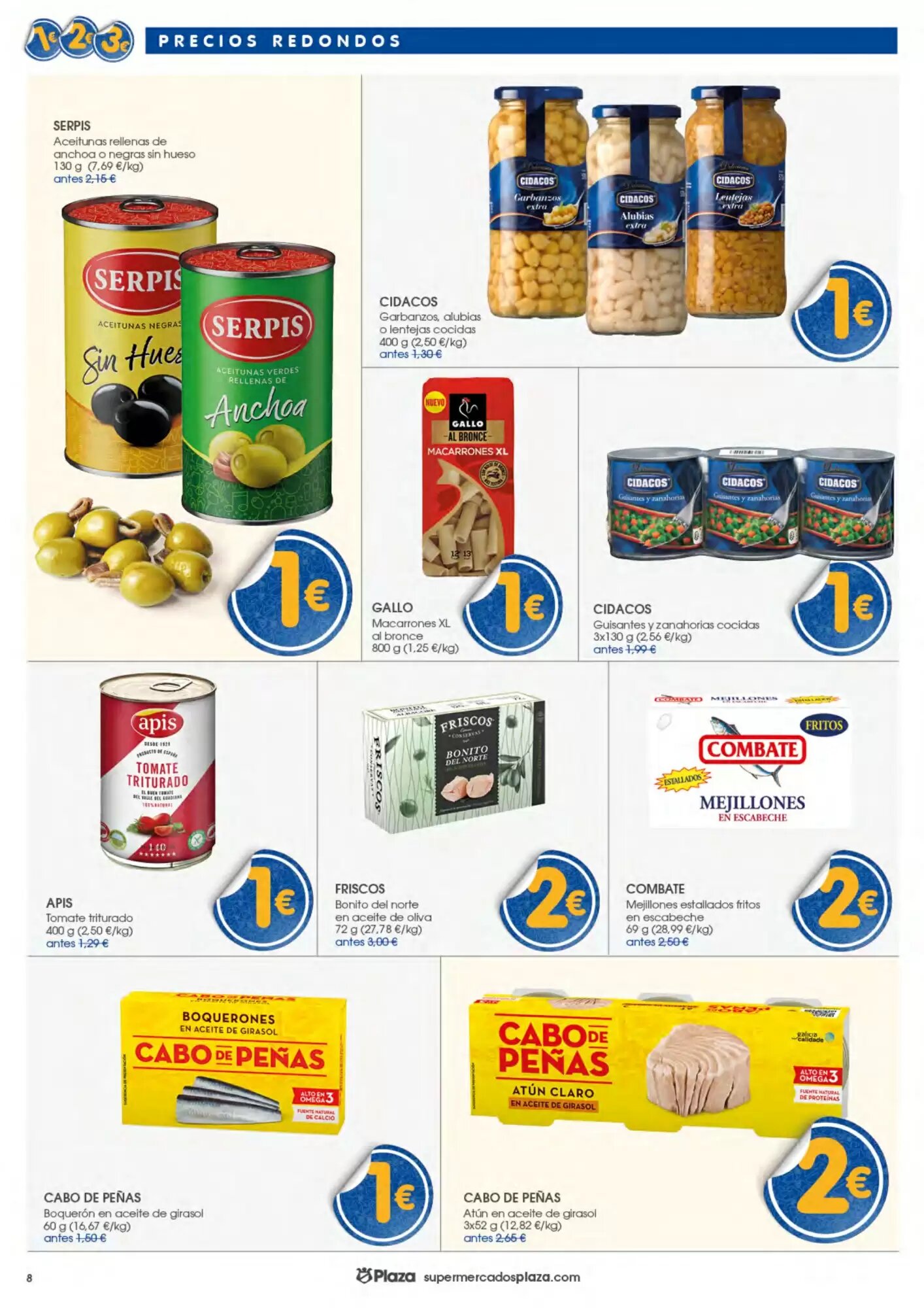 Folleto promocional de Supermercados Plaza válido desde el 17/09/2026 - Página 8.