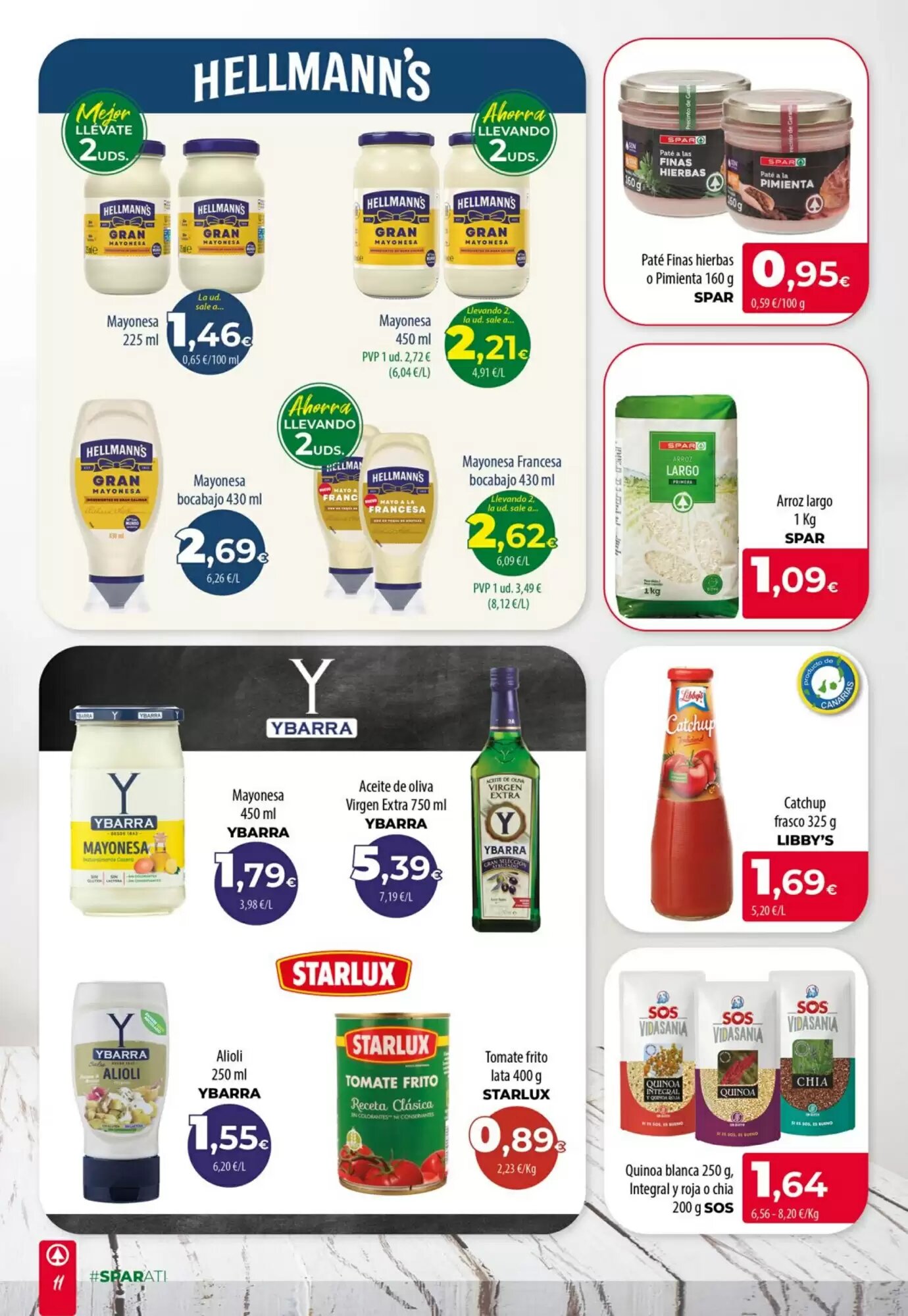 Folleto promocional de Spar La Palma válido desde el 17/09/2026 - Página 11.